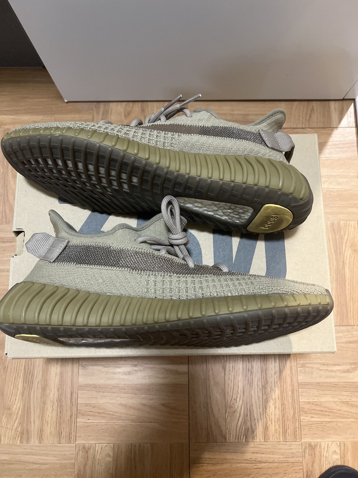 Adidas × Yeezy Adidas Yeezy 350 boost Earth sz 9.5 used Size US 9.5 / EU 42-43 - 1 Thumbnail