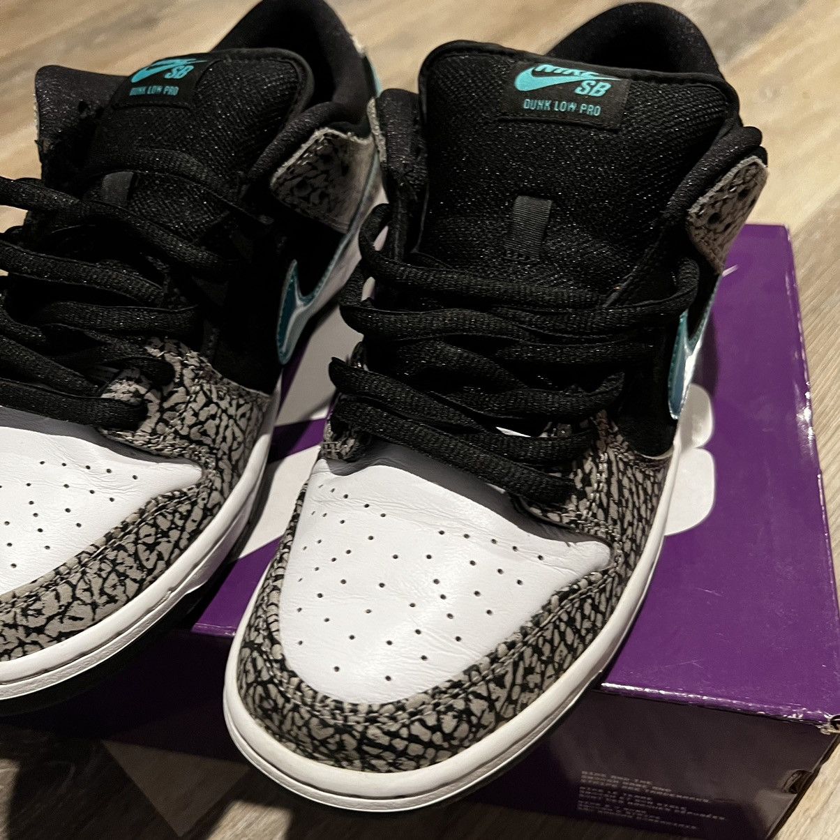 Nike Nike Sb Dunk Low Atmos Elephant Size US 11 / EU 44 - 7 Thumbnail