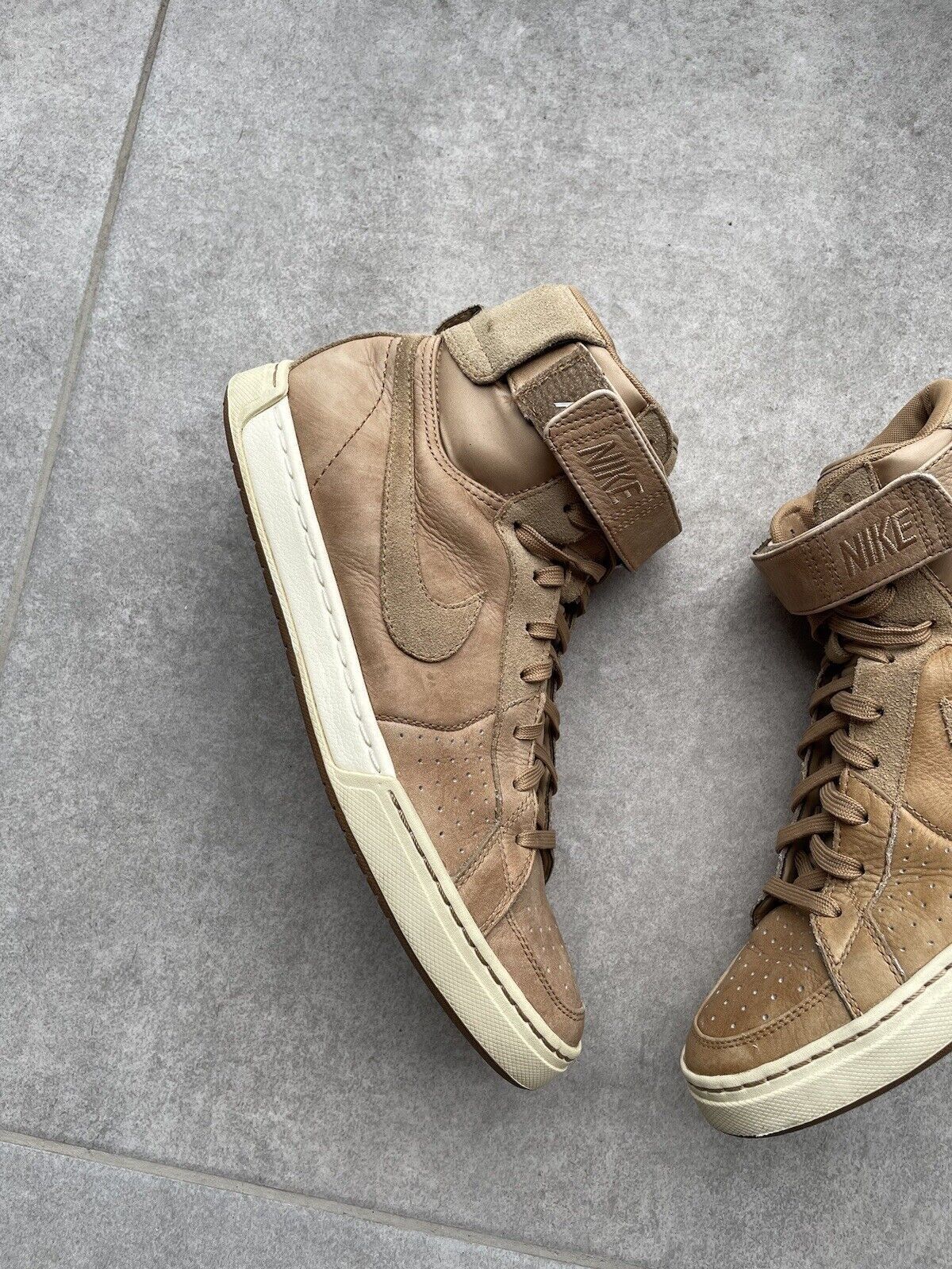 Nike Nike Mens Air Flytop Trainers Brown Suede Mid Rise Sneakers Size US 9.5 / EU 42-43 - 7 Thumbnail