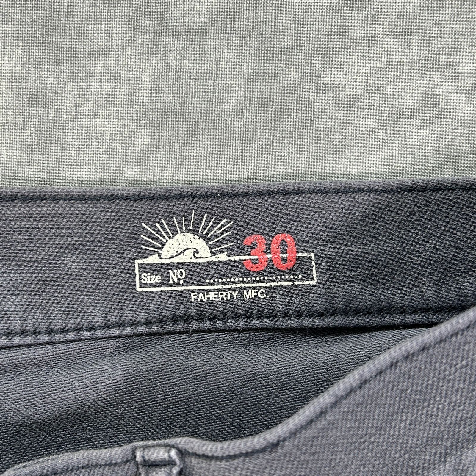 Faherty Faherty Stretch Terry 5 pocket slim casual pants mens 30x25 Size US 30 / EU 46 - 5 Thumbnail