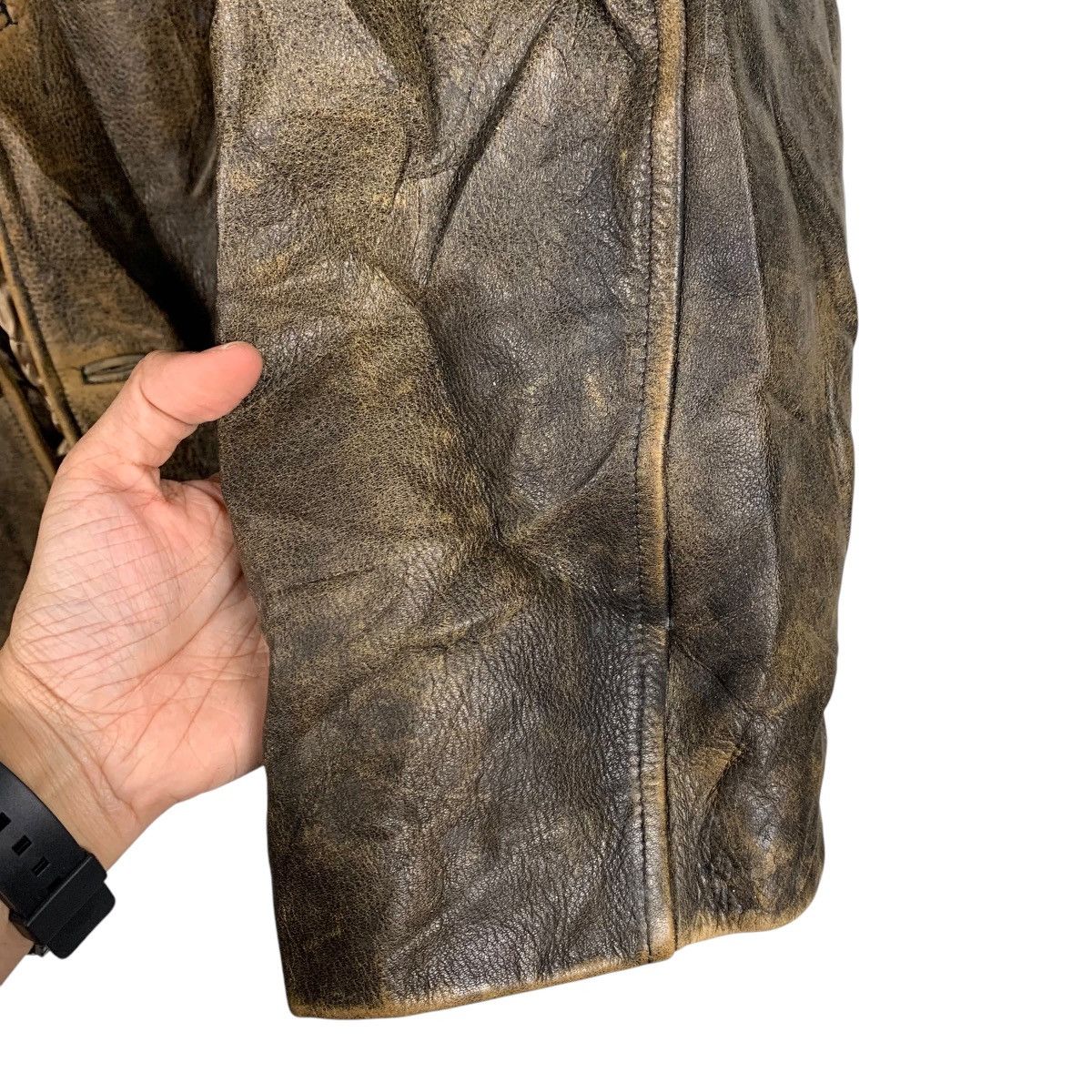 Andrew Marc Studio By Andrew Marc Leather Jacket Size US M / EU 48-50 / 2 - 13 Thumbnail