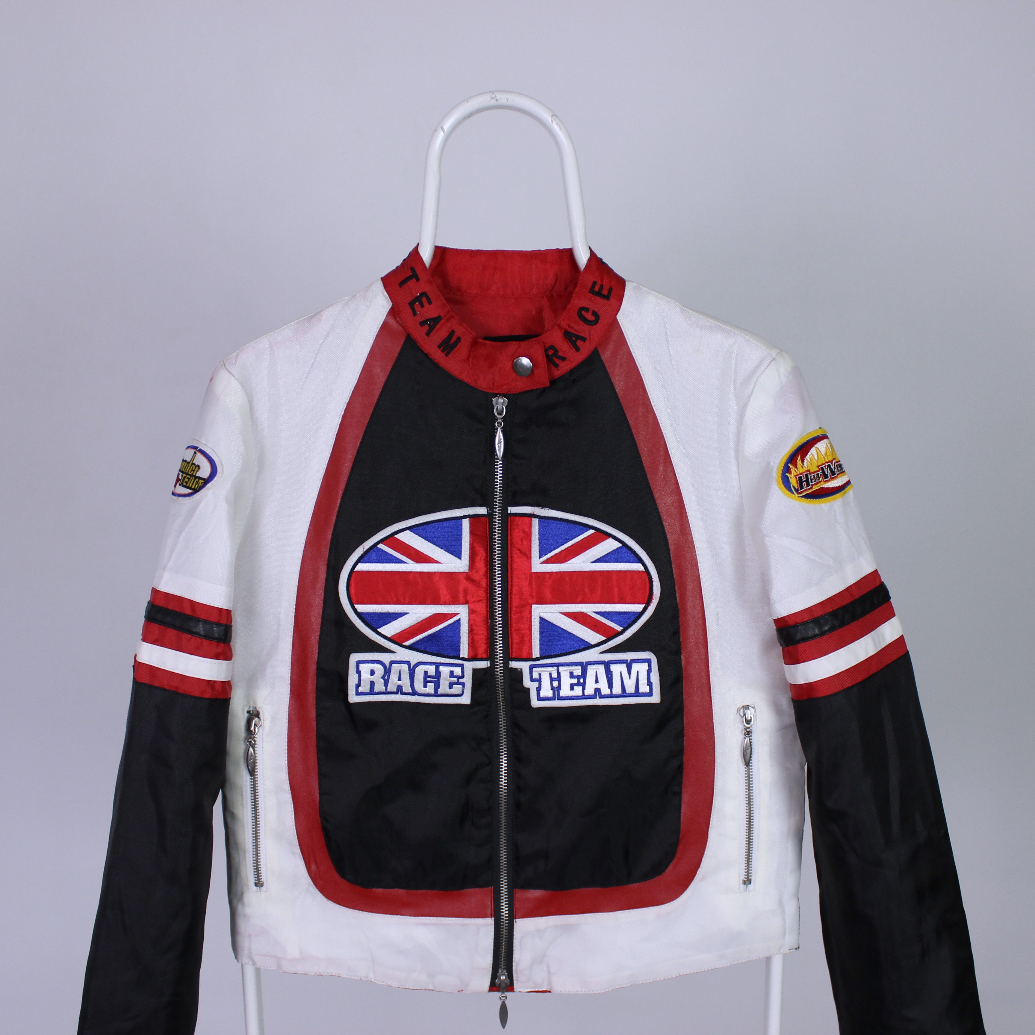 Vintage Free Spirit racing race Britain jacket women S M Size S / US 4 / IT 40 - 1 Thumbnail