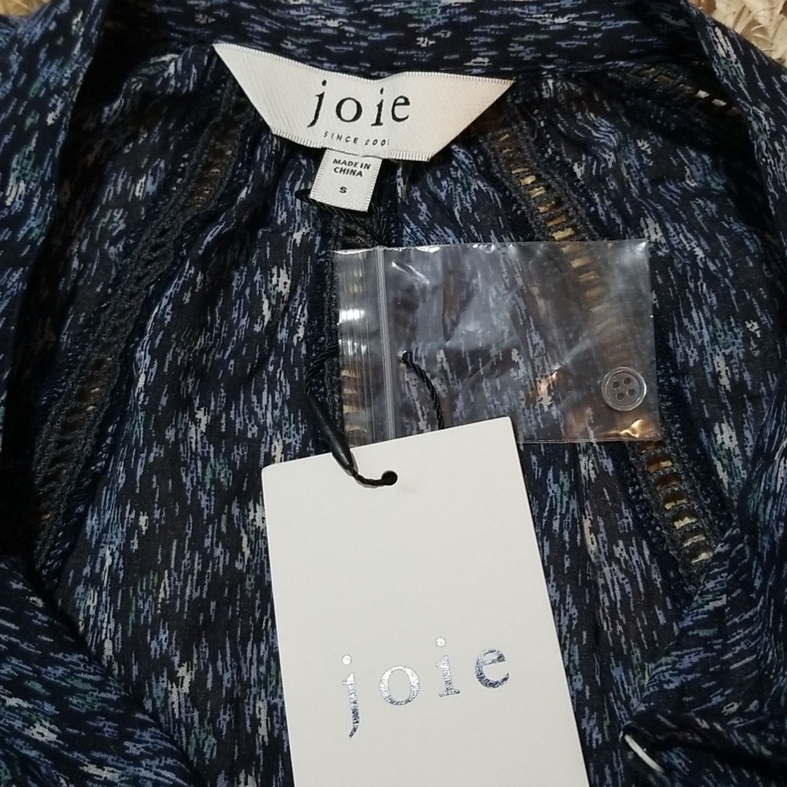 Joie NWT Joie Dracha Tie Neck Blouse Size S / US 4 / IT 40 - 5 Thumbnail