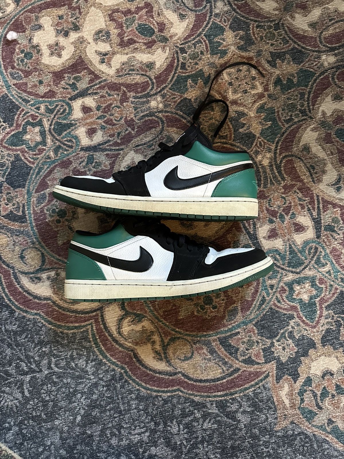 Nike Air Jordan 1 Low Mystic Green Grailed