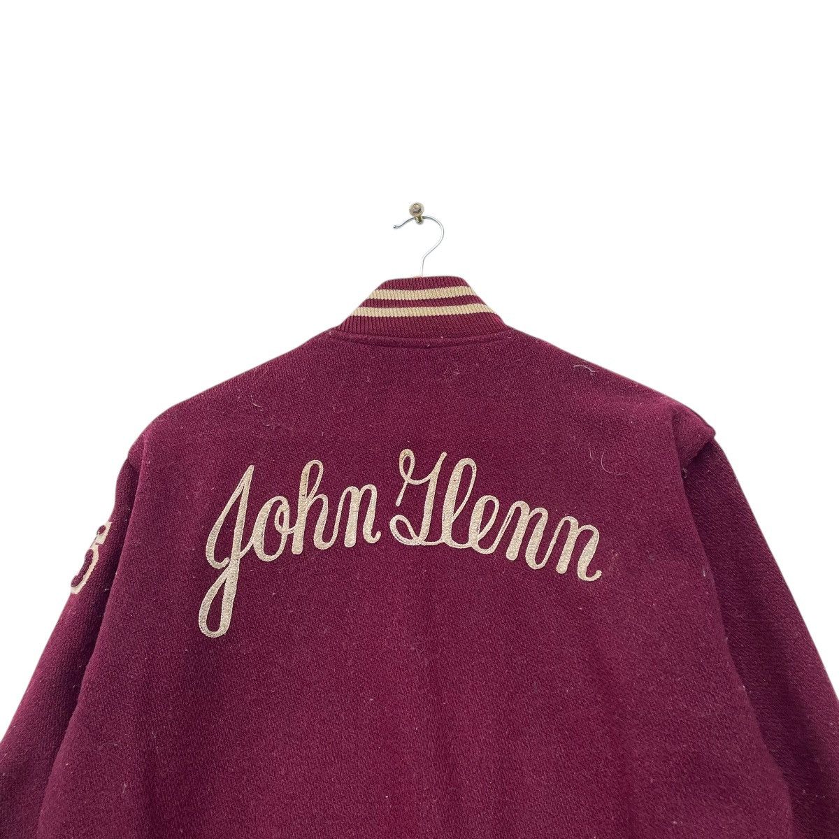Vintage 💥Vintage Varsity Wool Jacket Made In Usa Size US S / EU 44-46 / 1 - 5 Thumbnail