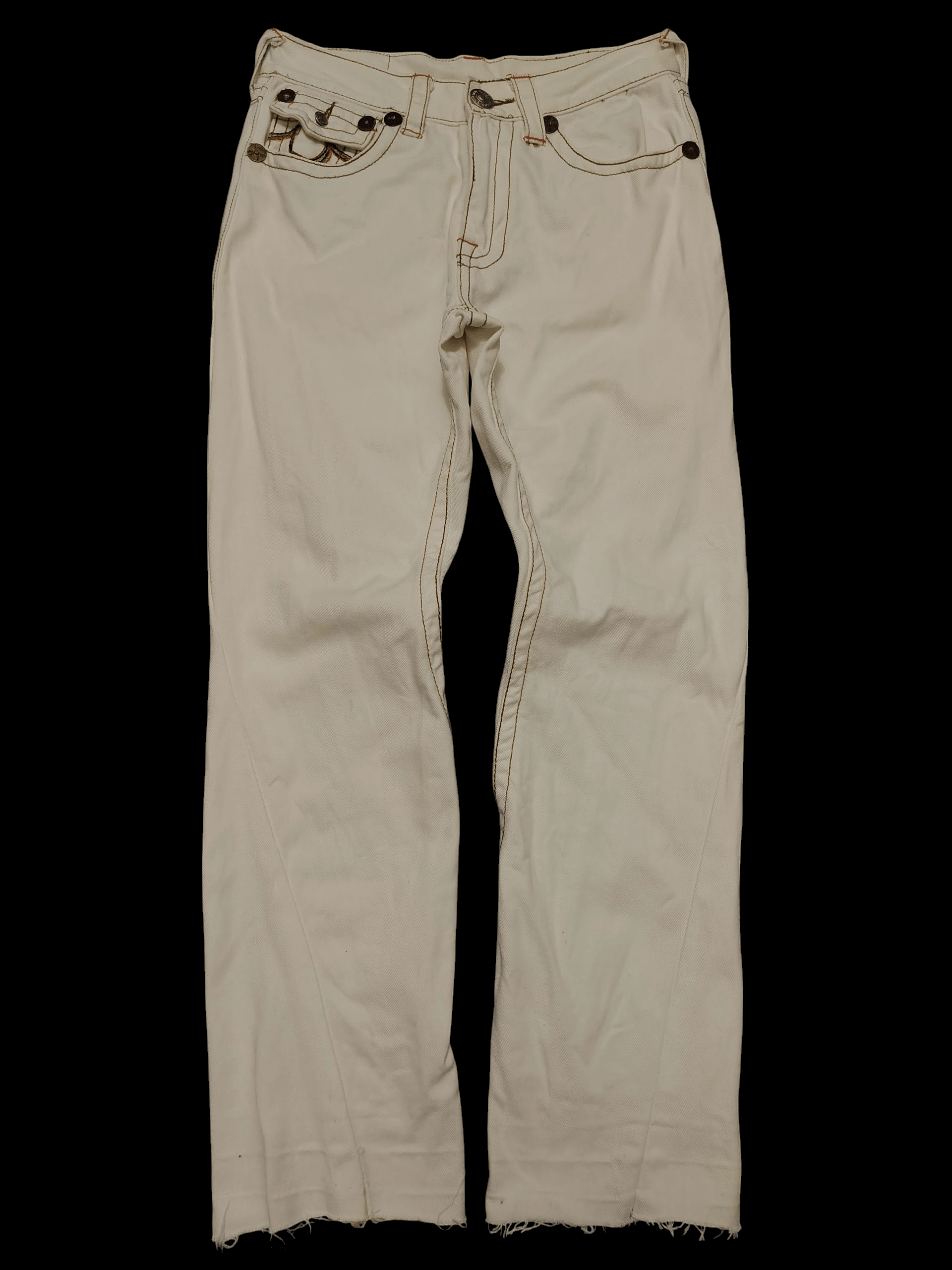 True Religion × Vintage 💥Insane💥 Damage True Religion Jeans Size US 29 - 2 Thumbnail
