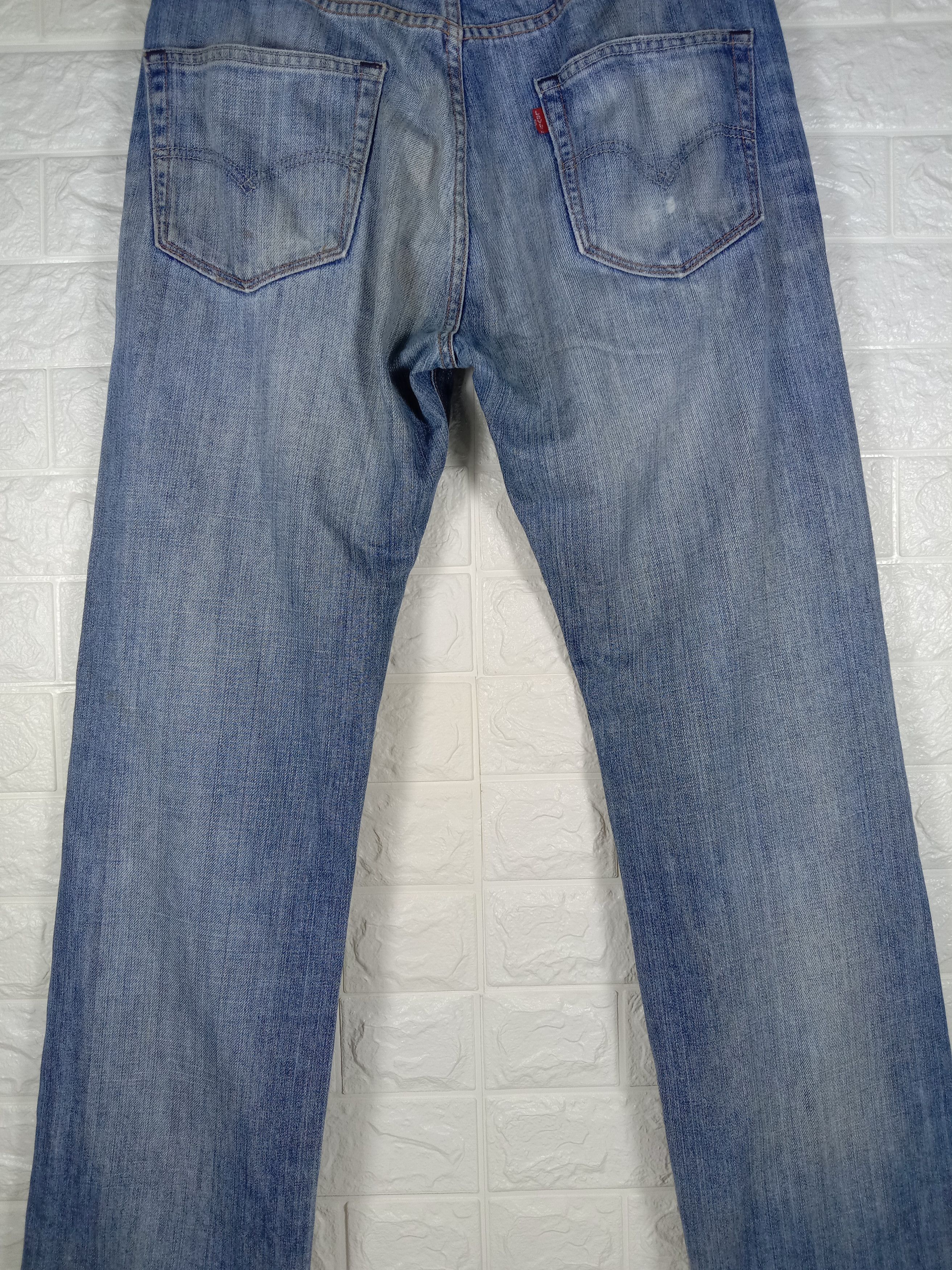 Levi's Vintage Levi's 505 Jeans Faded Blue Distressed Denim Size US 33 - 7 Thumbnail