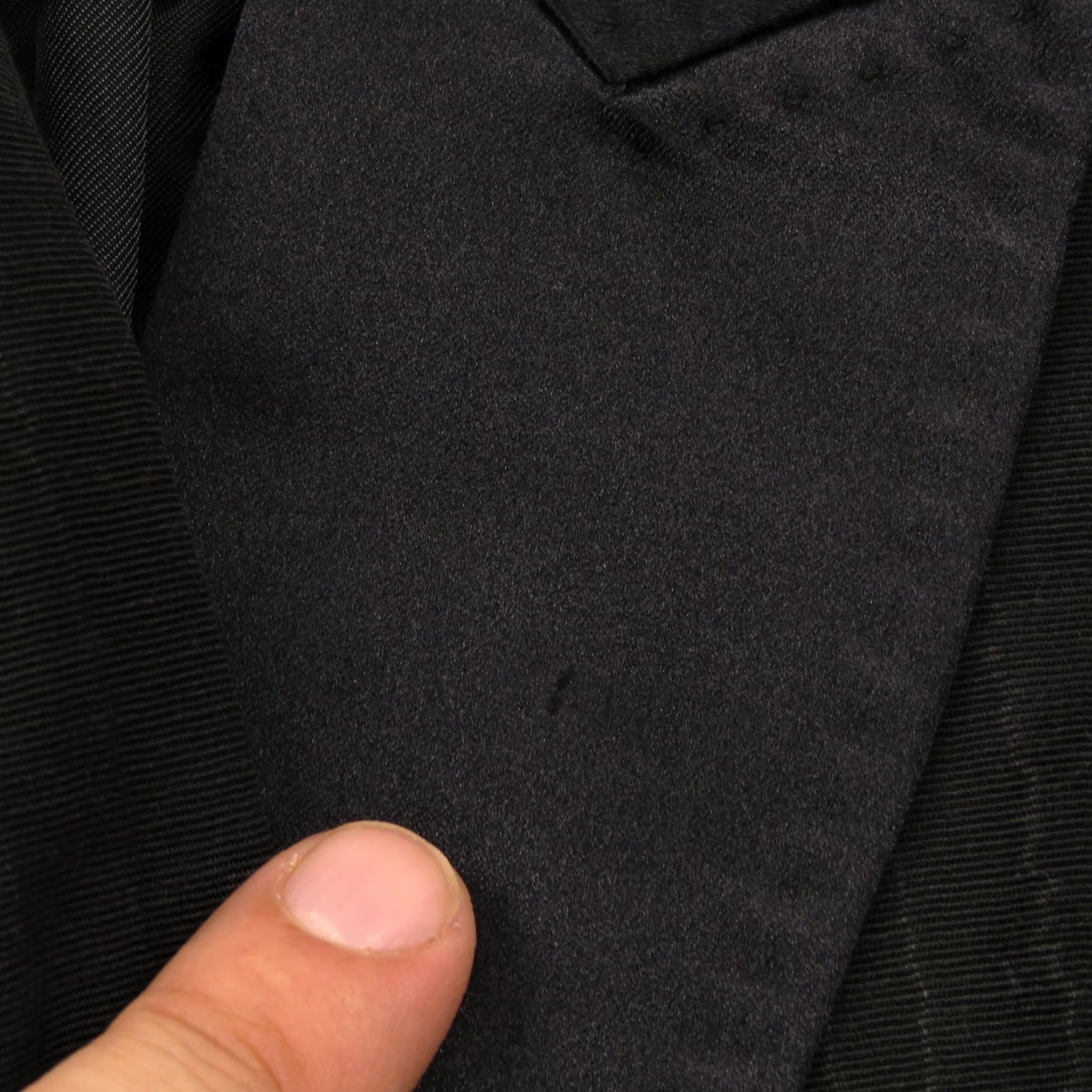 Dolce & Gabbana Dolce&Gabbana Blazer 42R Silk Acetate Formal Dinner Woodgrain Print Jacket Coat Men Regular Black Geometric Peak Lapel Vintage N/A Size 42R - 7 Thumbnail