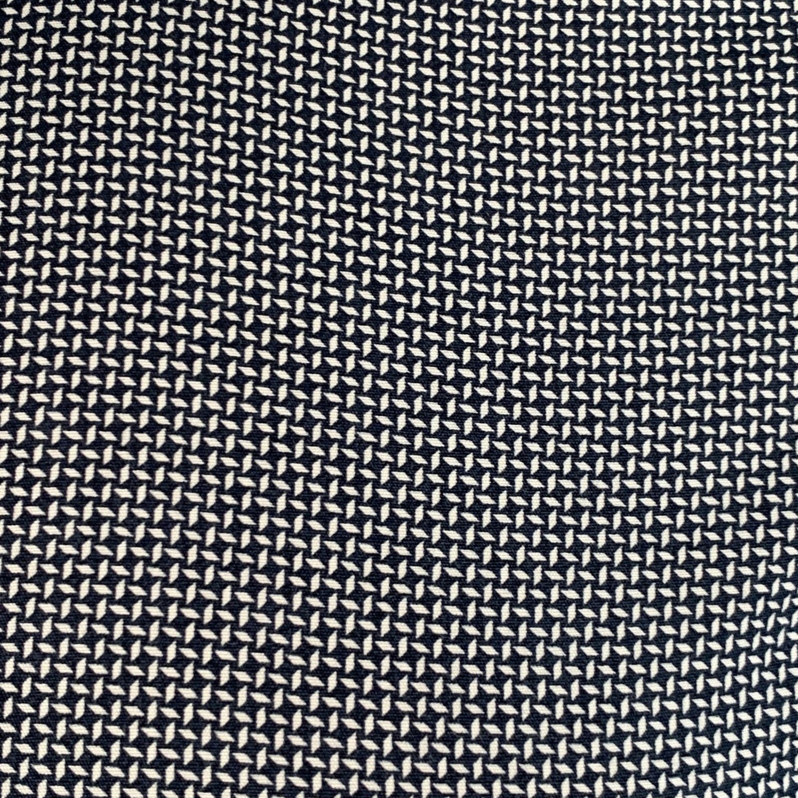 Ted Baker Femme Navy White Geometric Cotton Spread Collar Long Sleeve Size US XS / EU 42 / 0 - 2 Thumbnail