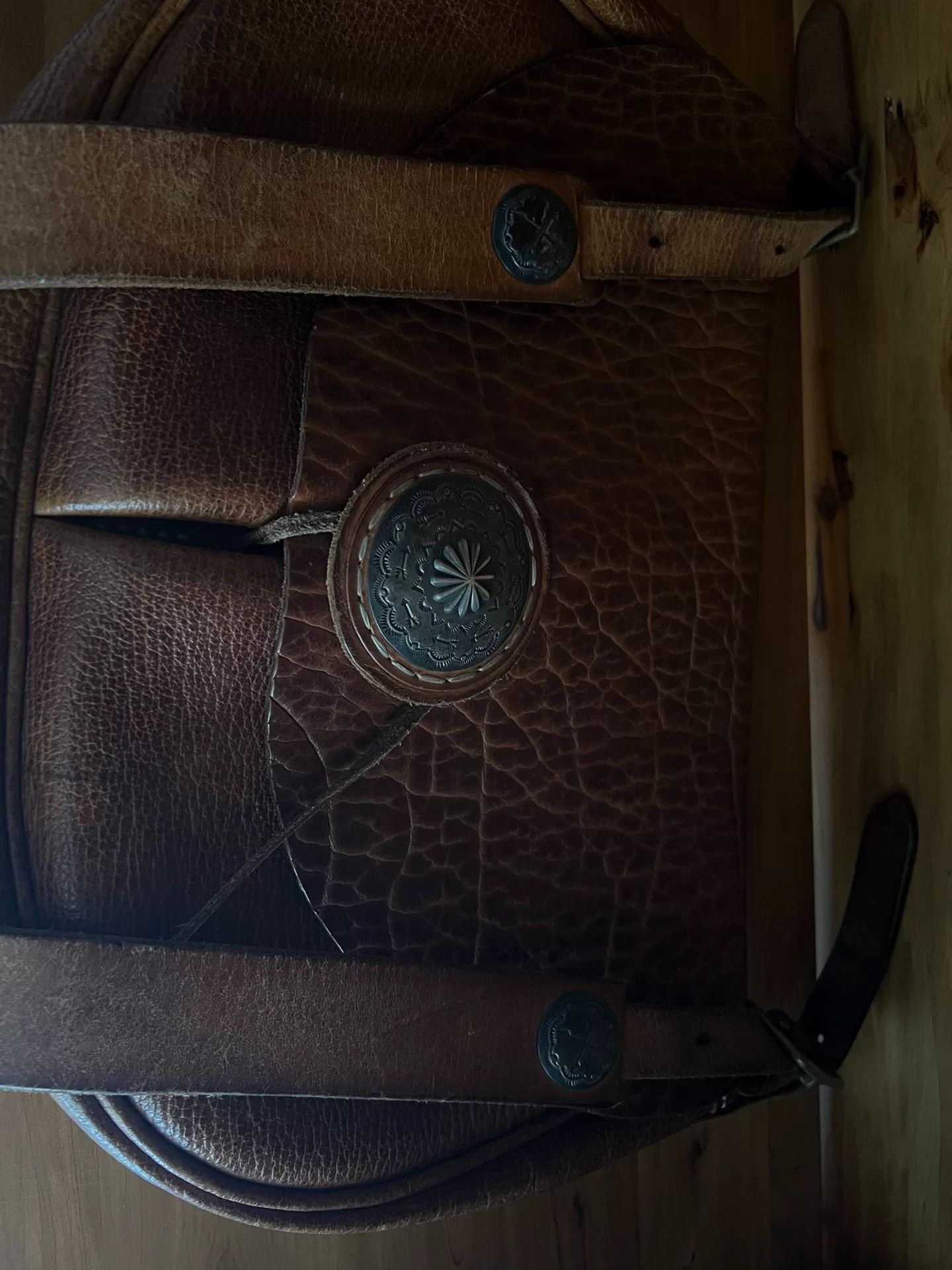 Lucky Brand Lucky John Wild Cow Leather Shoulder Crossbody Bag Size ONE SIZE - 5 Thumbnail