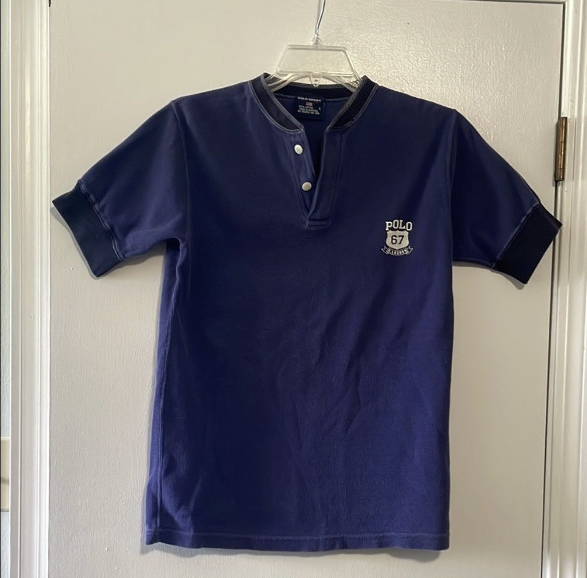 Polo Ralph Lauren Polo Sport Ralph Lauren Blue Short Sleeve Shirt Size US L / EU 52-54 / 3 - 1 Thumbnail