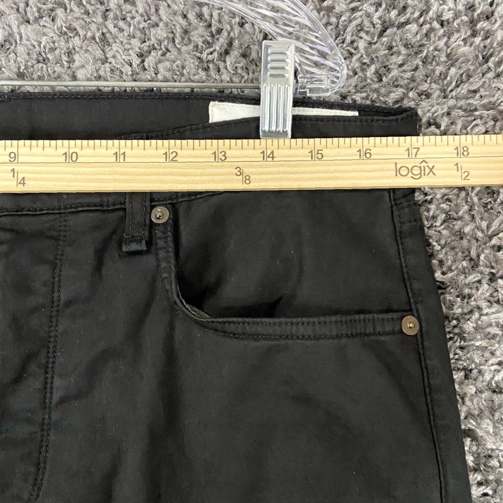 Rag & Bone Rag & Bone Slim Fit Women's Black Jeans Size 33 Size 24" / US 00 / IT 34 - 6 Thumbnail