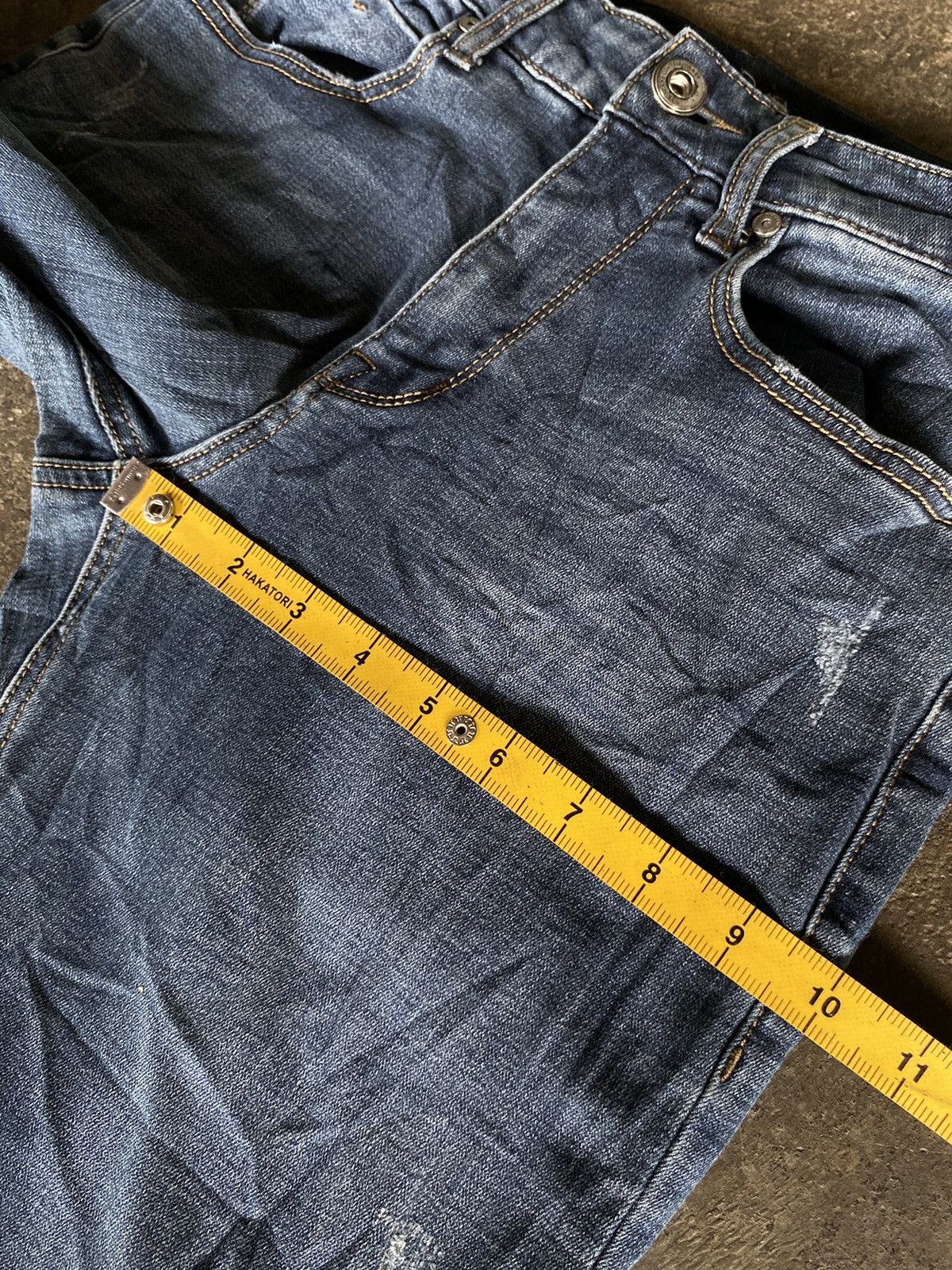 If Six Was Nine × Japanese Brand NIX DENIM PANTS Size US 28 / EU 44 - 18 Thumbnail