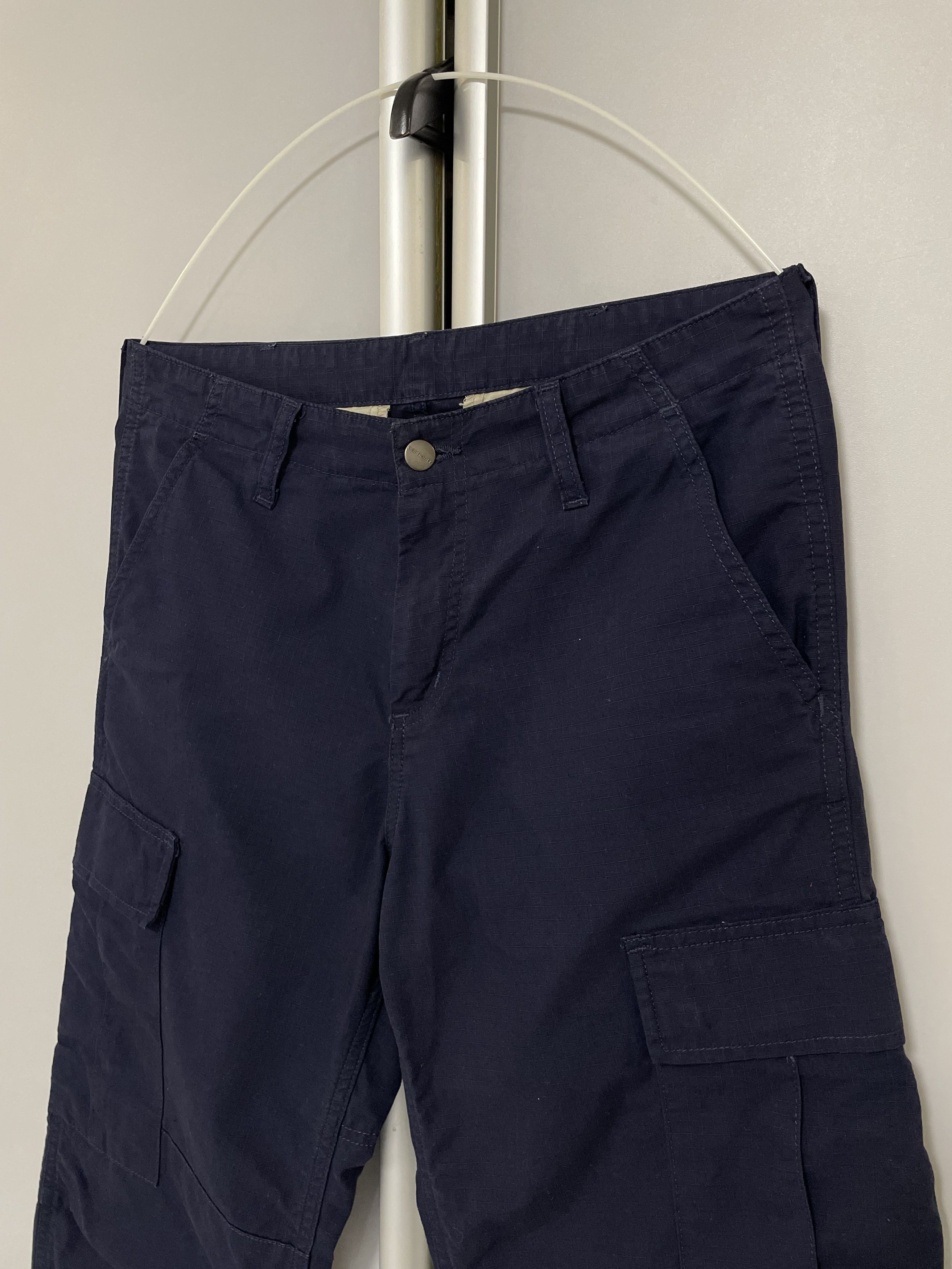 Carhartt Wip CARHARTT WIP Regular Cargo Pants Gorpcore Vintage Dark Navy Size US 30 / EU 46 - 4 Thumbnail