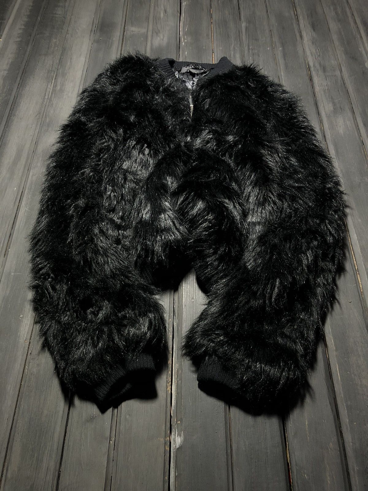 If Six Was Nine Vtg Yohji Yamamoto If Six Was Nine Style Opium Fur Jacket Size S / US 4 / IT 40 - 1 Thumbnail