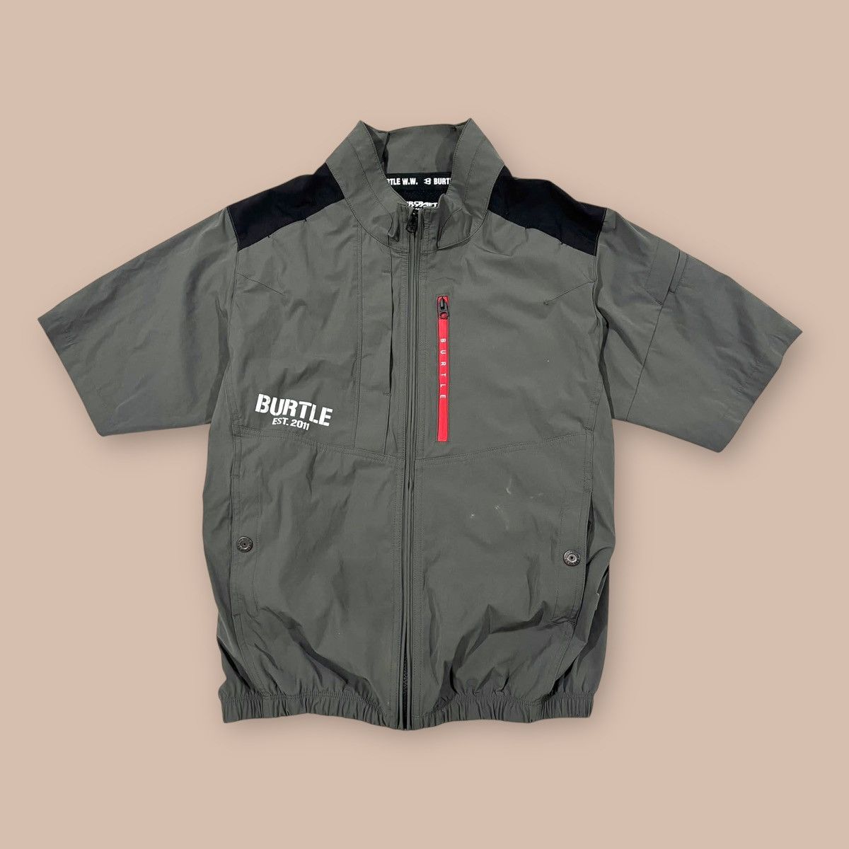 Japanese Brand Burtle Workwear Air Conditioning Work Clothes S/S Jacket Size US L / EU 52-54 / 3 - 2 Thumbnail