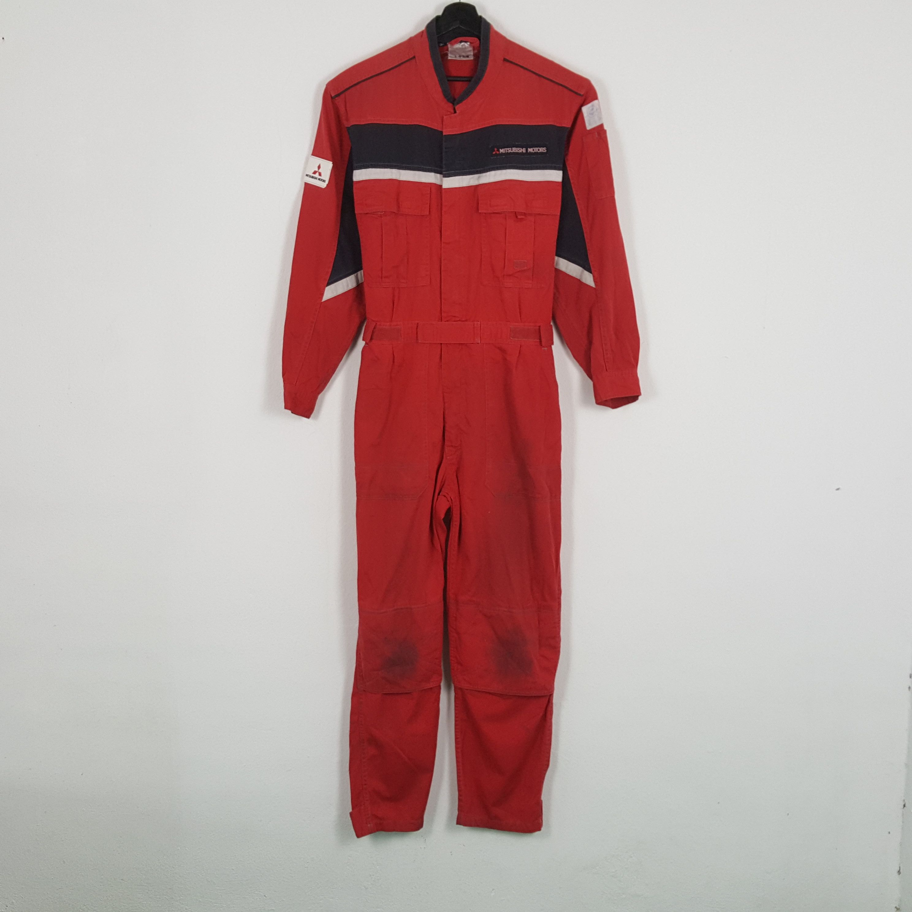Vintage MITSUBISHI RALLI ART Japanese Motorsports Coverall Jacket Size US M / EU 48-50 / 2 - 4 Thumbnail
