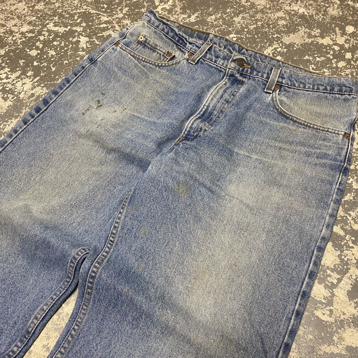 Levi's × Vintage Vintage Levi’s 550 Relaxed Fit Blue Denim Jeans USA 90s Size US 36 / EU 52 - 6 Thumbnail