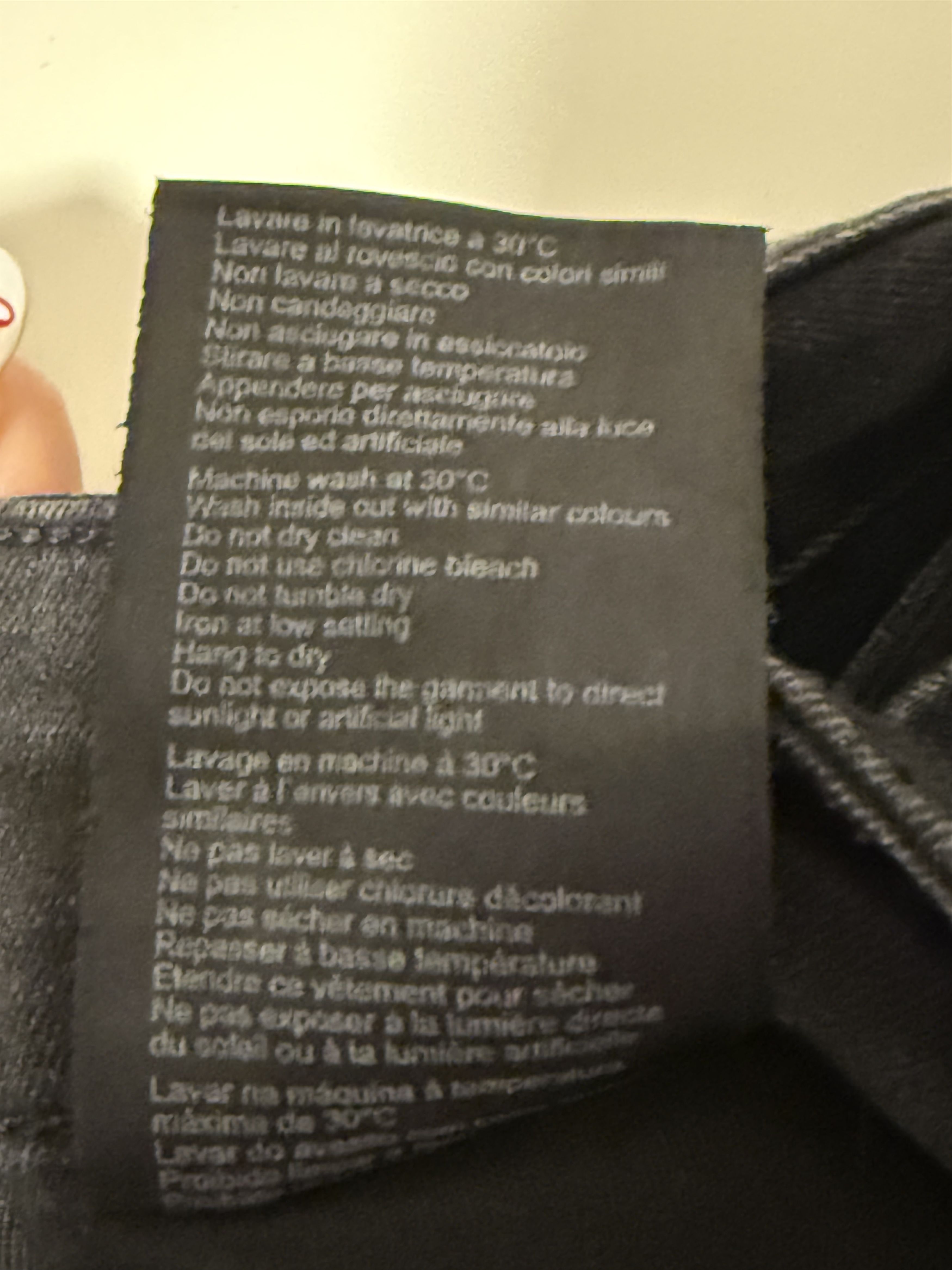 Represent Clo. Black Destroyer Denim Jeans Size US 30 / EU 46 - 6 Thumbnail