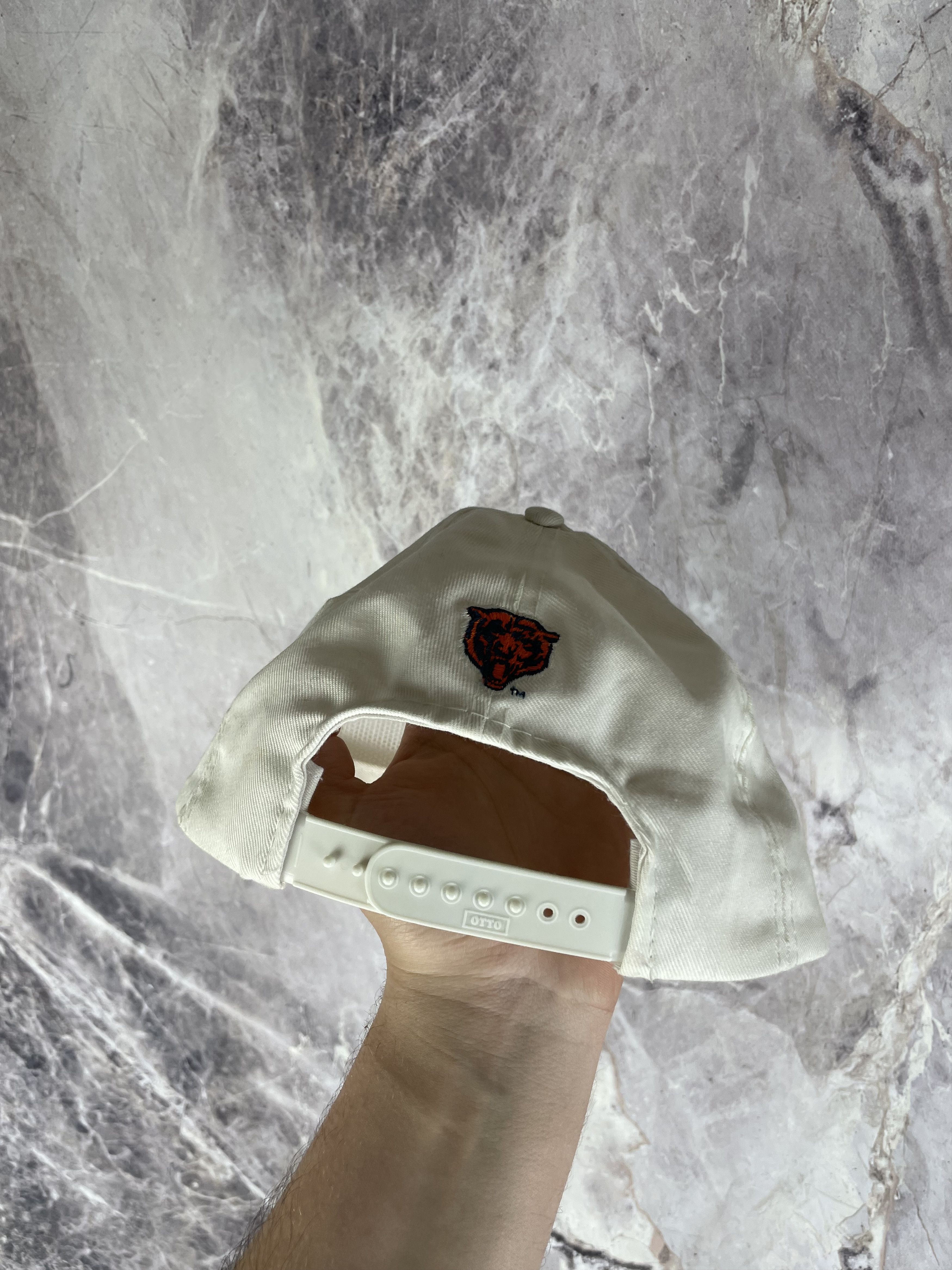 NFL Vintage 90s Chicago Bears Snapback Hat Cap Size ONE SIZE - 4 Thumbnail