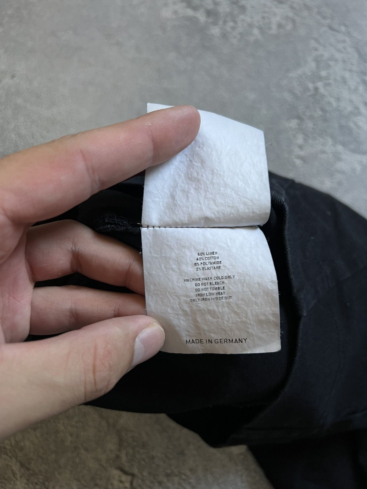 Rundholz Rundholz Black Label Linen Trousers Skinny Pants Size XS Size 25" / US 0 / IT 36 - 6 Thumbnail