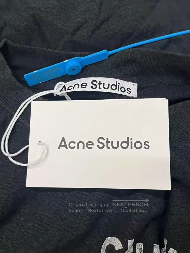 Acne Studios Acne Studios 1996 Series Letter Printed Crewneck Short Sle Size US XS / EU 42 / 0 - 5 Thumbnail