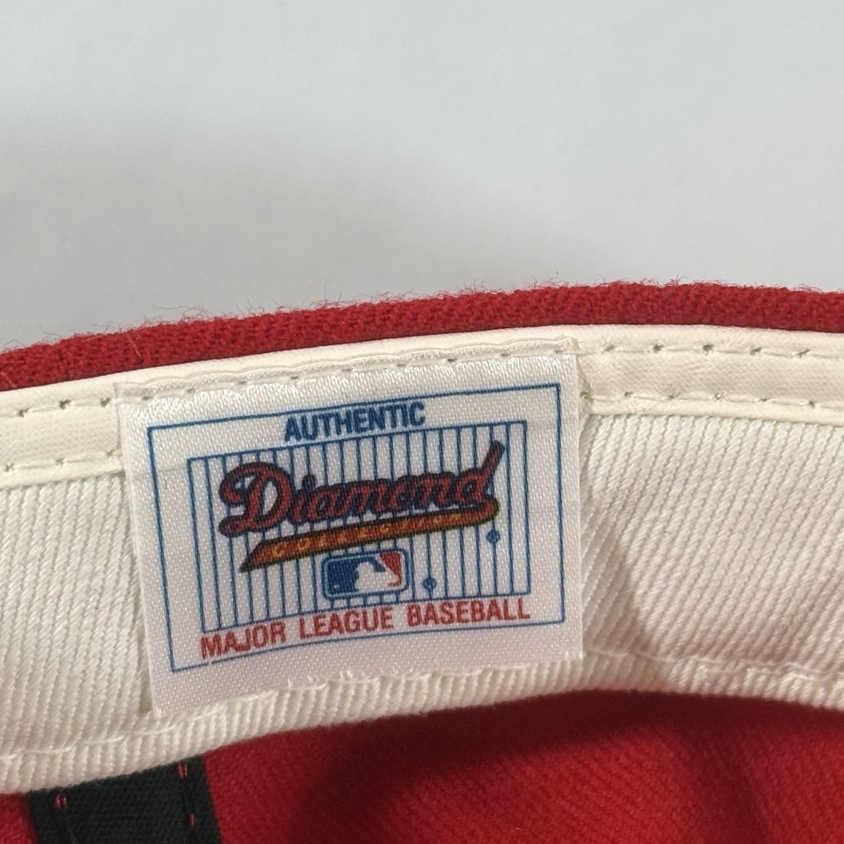 New Era VINTAGE New Era Pro Model Cincinnati Reds Fitted 7 1/8 Hat Cap Wool Men MLB Red Wool Cap USA Baseball Mens Reds 7 1/8 Size ONE SIZE - 5 Thumbnail