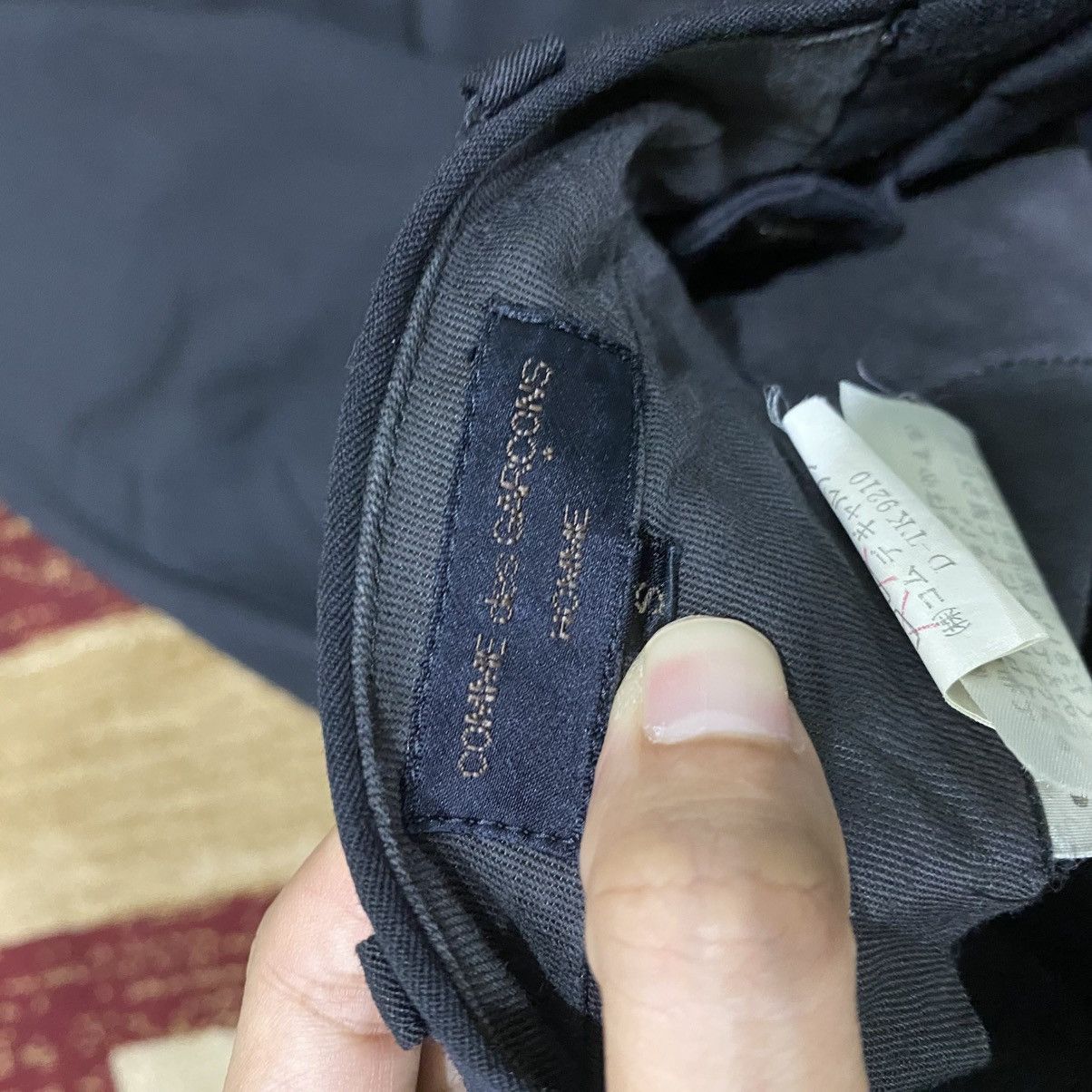 Comme des Garcons Homme VINTAGE 80s Commes Des Garcone Homme WideLeg Pleated Trouser Size US 28 / EU 44 - 14 Thumbnail