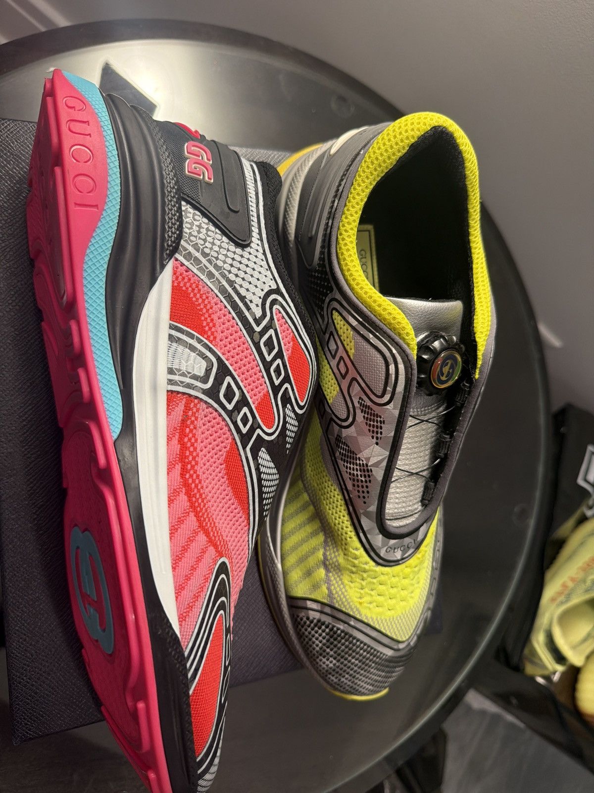 Gucci Gucci Ultrapace R BOA Dial Sneakers – 10.5– Rare Colorway Size US 10.5 / EU 43-44 - 3 Thumbnail
