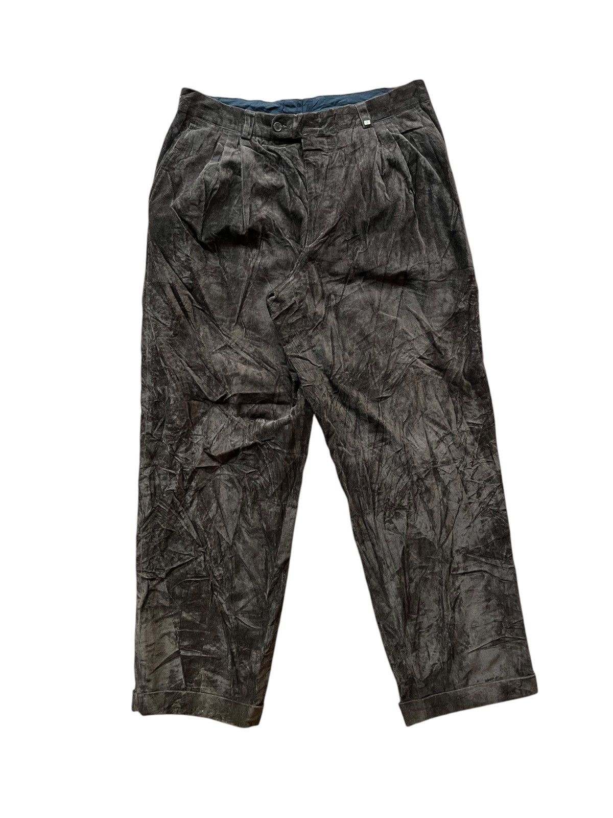 Versace × Vintage Vintage Versace Corduroy Pants Size US 33 - 1 Thumbnail