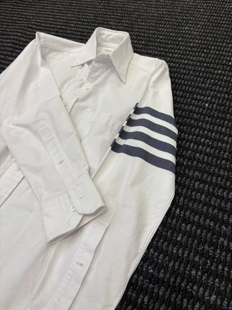 Thom Browne Thom Browne Turned-in long-sleeved shirts Size US XS / EU 42 / 0 - 3 Thumbnail