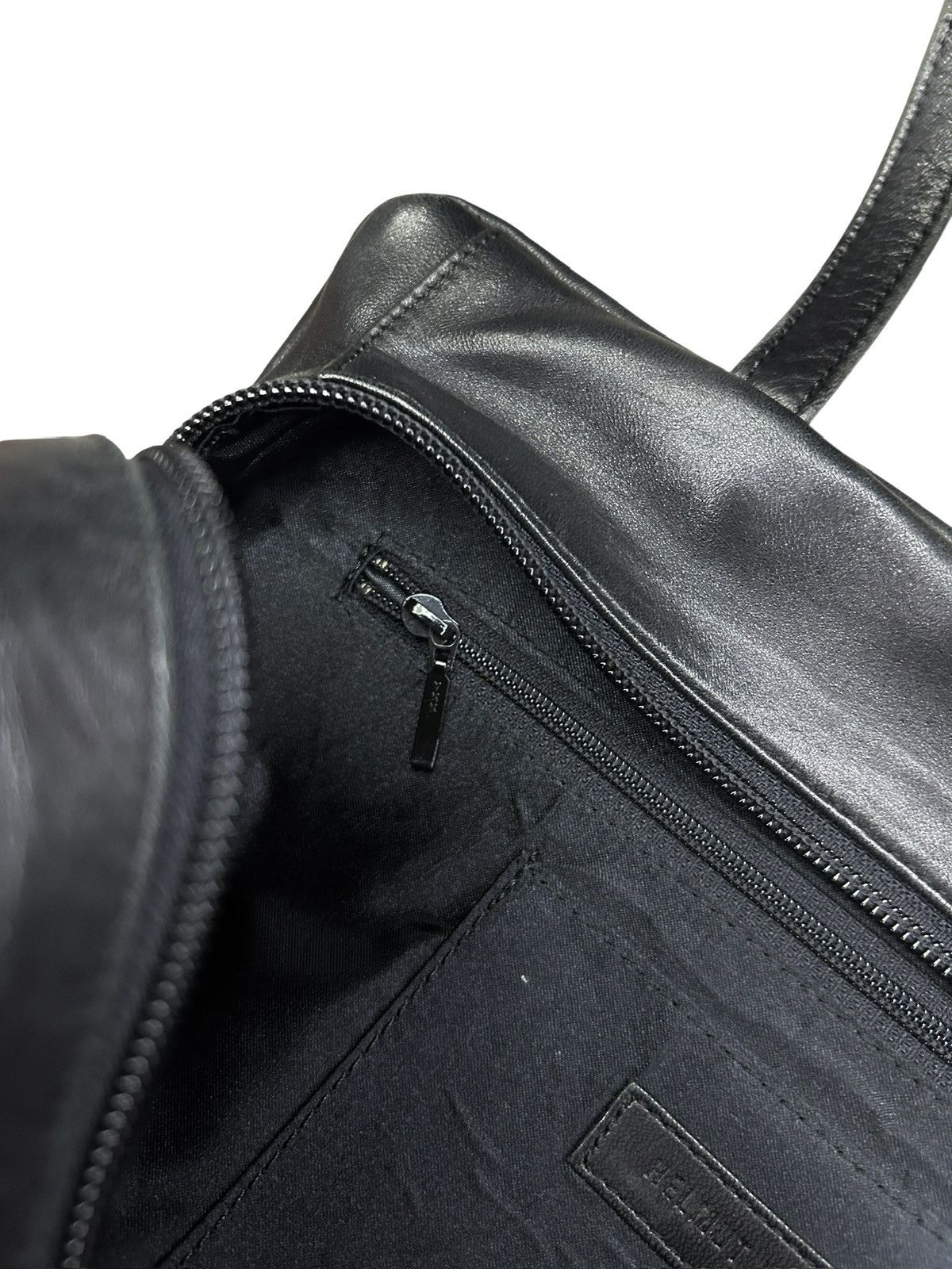 Helmut Lang 90s Leather Handbag Size ONE SIZE - 11 Thumbnail