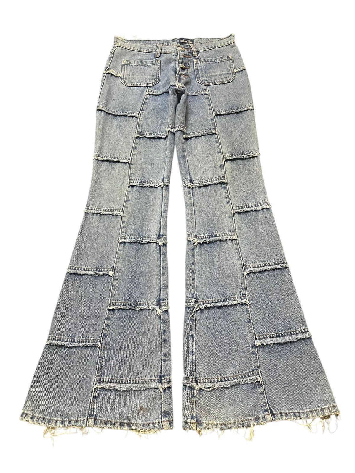 Hysteric Glamour Hysteric Glamour “Hagi” Blue Flared Denim | Grailed
