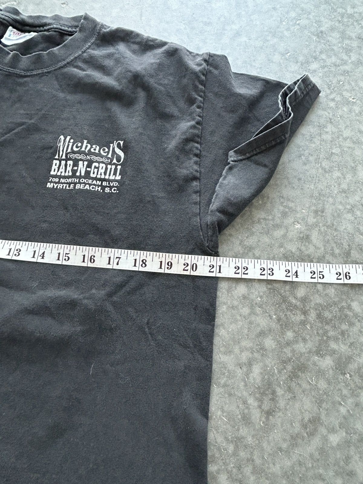 Vintage Vintage 2002 Bike Week Graphic Tee Faded Black Size US L / EU 52-54 / 3 - 6 Thumbnail
