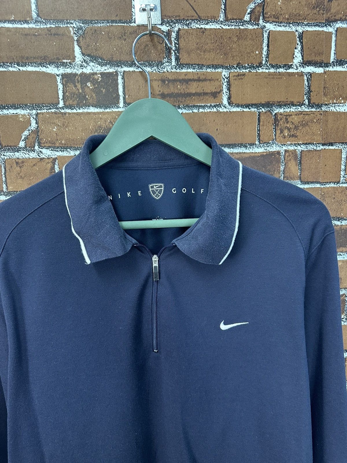 Nike Nike Golf Long Sleeve Polo Jersey A913 Size US L / EU 52-54 / 3 - 2 Thumbnail