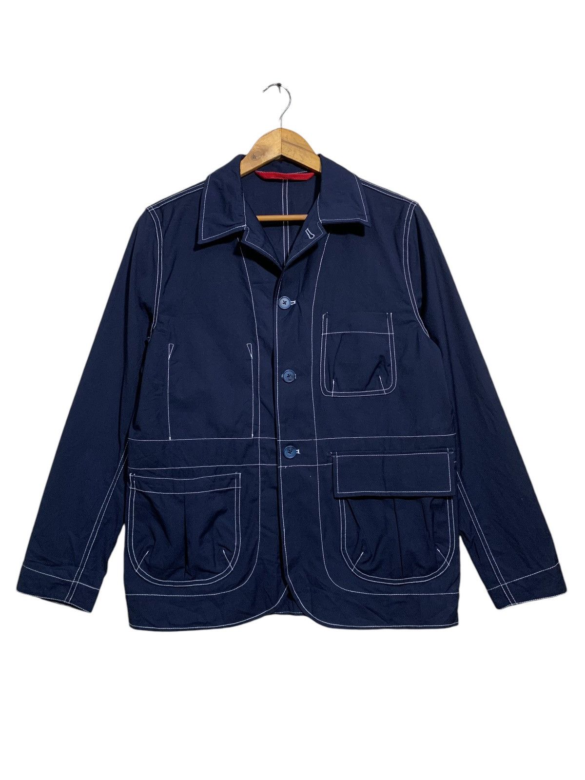 Issey Miyake × Japanese Brand 🔥GIANCARLO RICCI MENS CASUAL JACKETS Size US M / EU 48-50 / 2 - 1 Thumbnail
