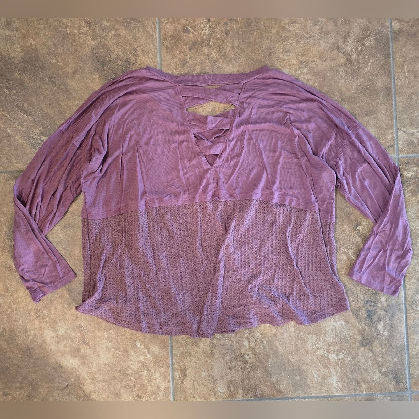 Other Dust Pink | I BELIEVE | Detailed Long Sleeve Size XL / US 12-14 / IT 48-50 - 2 Thumbnail