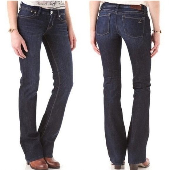 DL1961 DL1961 Milano Boot 1470 Low Rise y2k Medium Wash 4 Way Stret Size 25" / US 0 / IT 36 - 1 Thumbnail