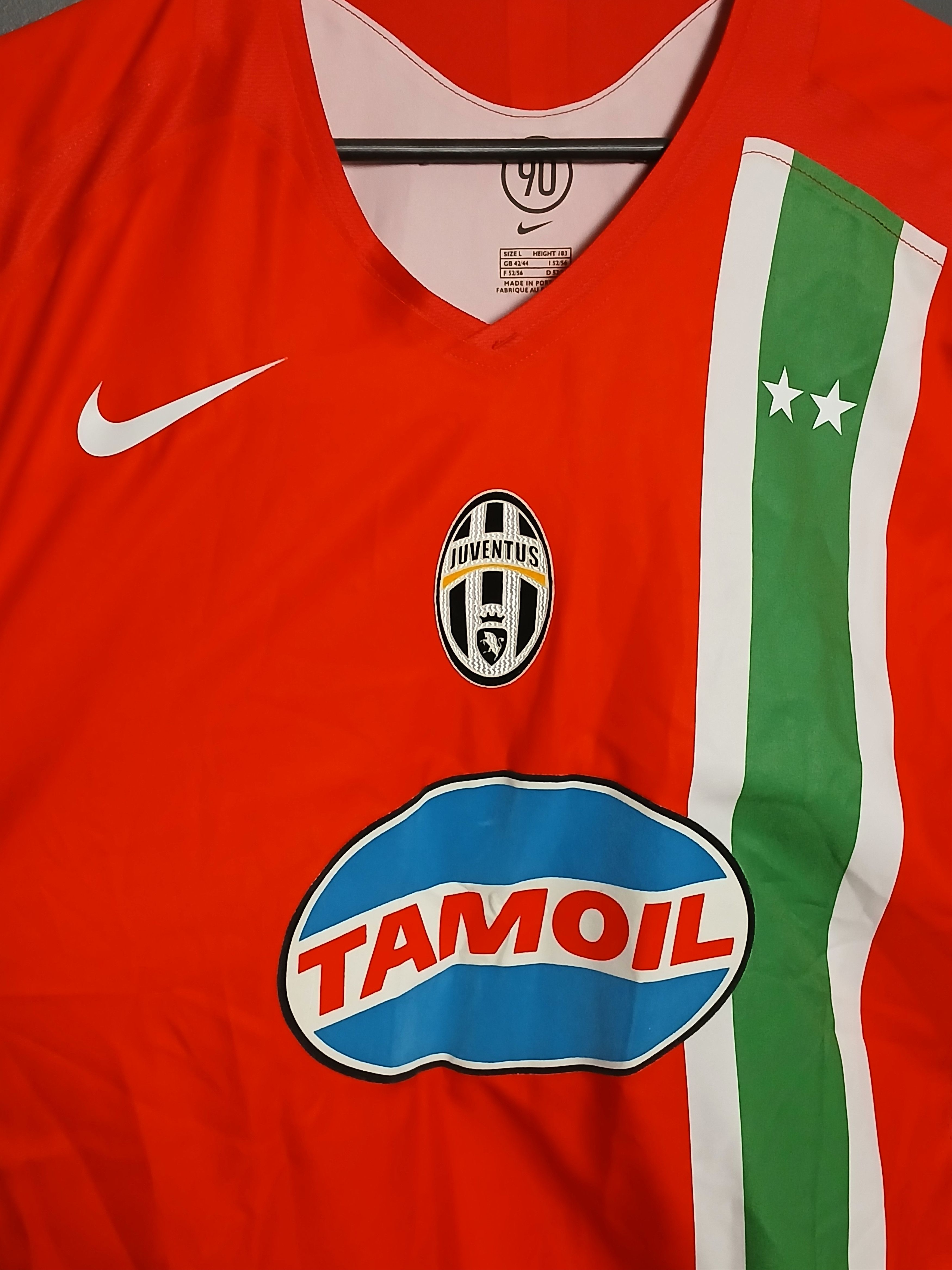 Other Rare Player-Issue Long Sleeve Juventus 05/2007 Third Jersey Size US L / EU 52-54 / 3 - 4 Thumbnail