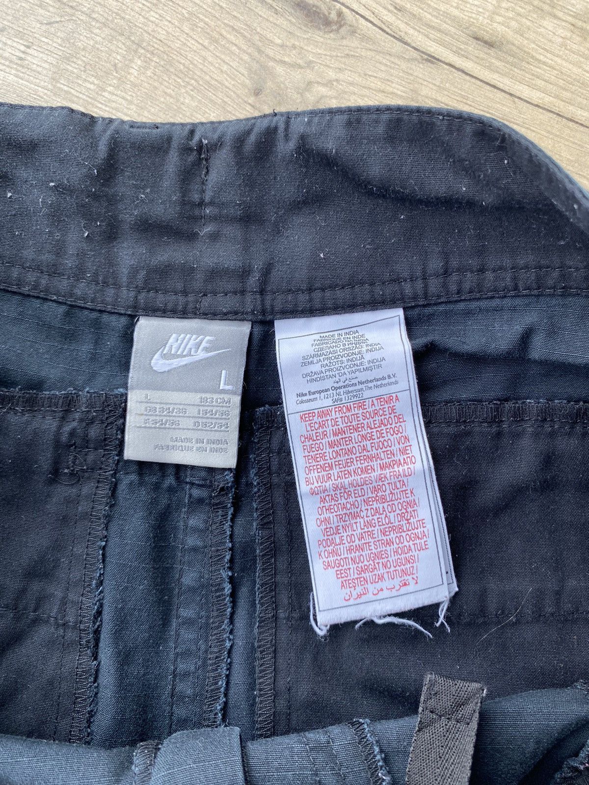 Nike × Vintage Nike Vintage cargo Shorts Size US 34 / EU 50 - 5 Thumbnail