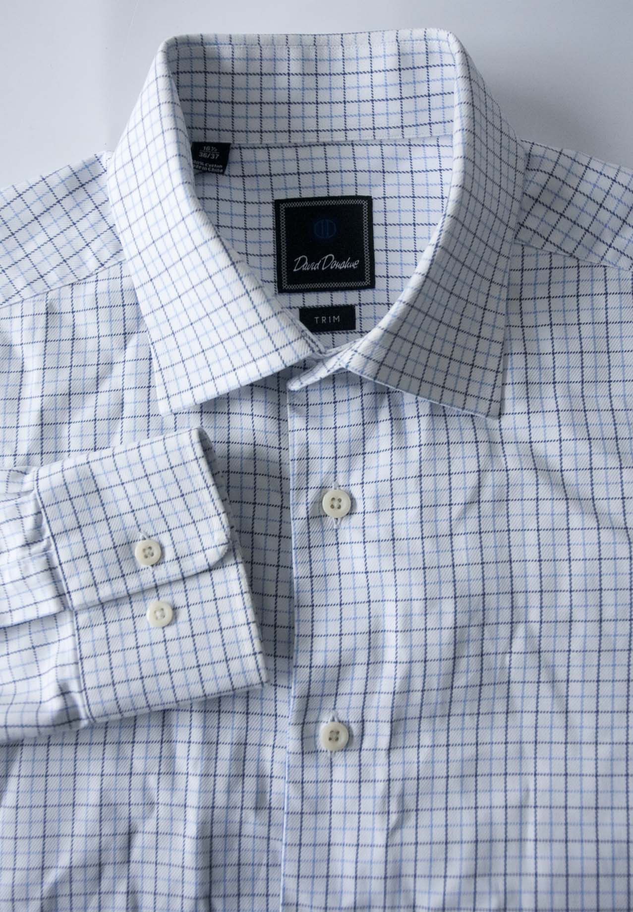 David Donahue David Donahue Shirt Size 16.5 /36-34 White Size US XL / EU 56 / 4 - 2 Thumbnail