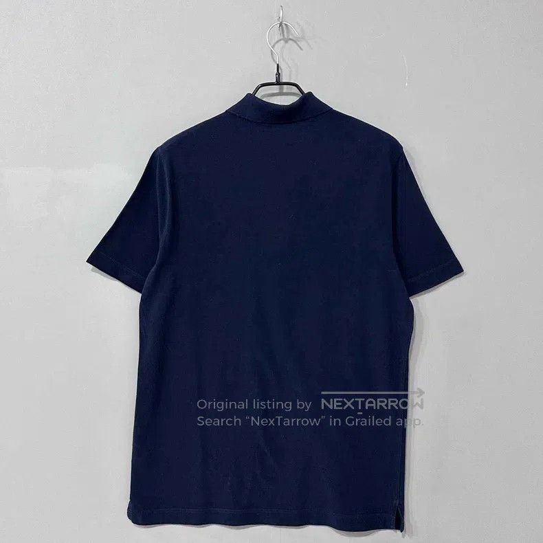 Hermes Hermes Deep blue pocket embroidered short sleeve Size M / US 6-8 / IT 42-44 - 3 Thumbnail