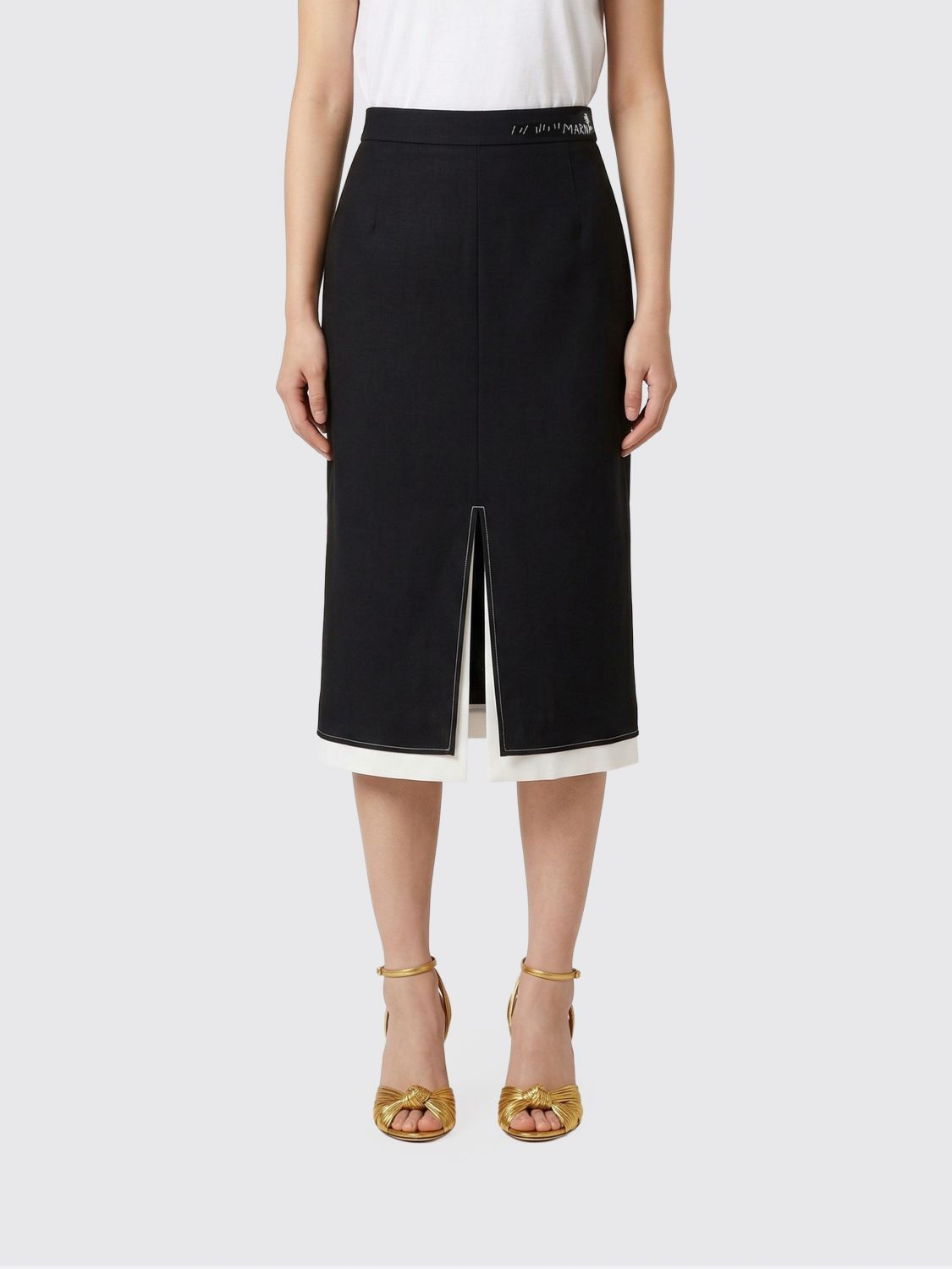 Marni Marni Skirt Woman Black Size 28" / US 6 / IT 42 - 1 Thumbnail