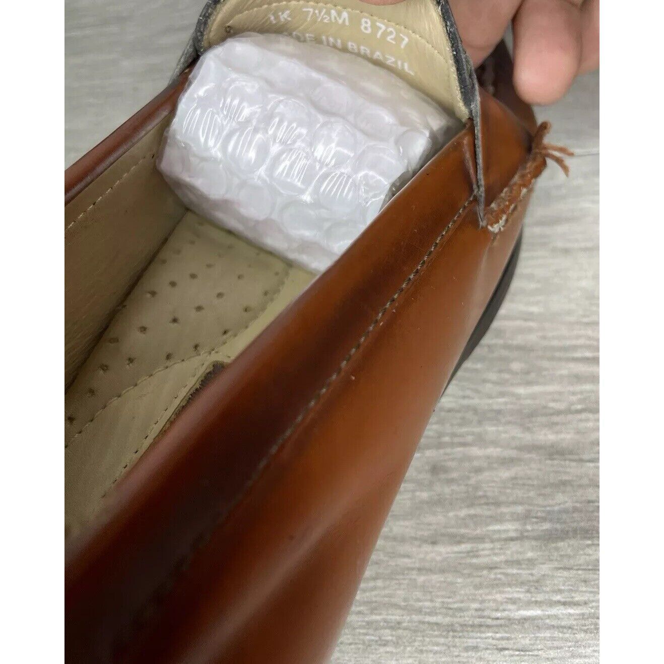G.H. Bass & Co. G.H. Bass & Co. Brown Leather Slip On Penny Loafers Dress Sh Size US 7.5 / EU 40-41 - 15 Thumbnail
