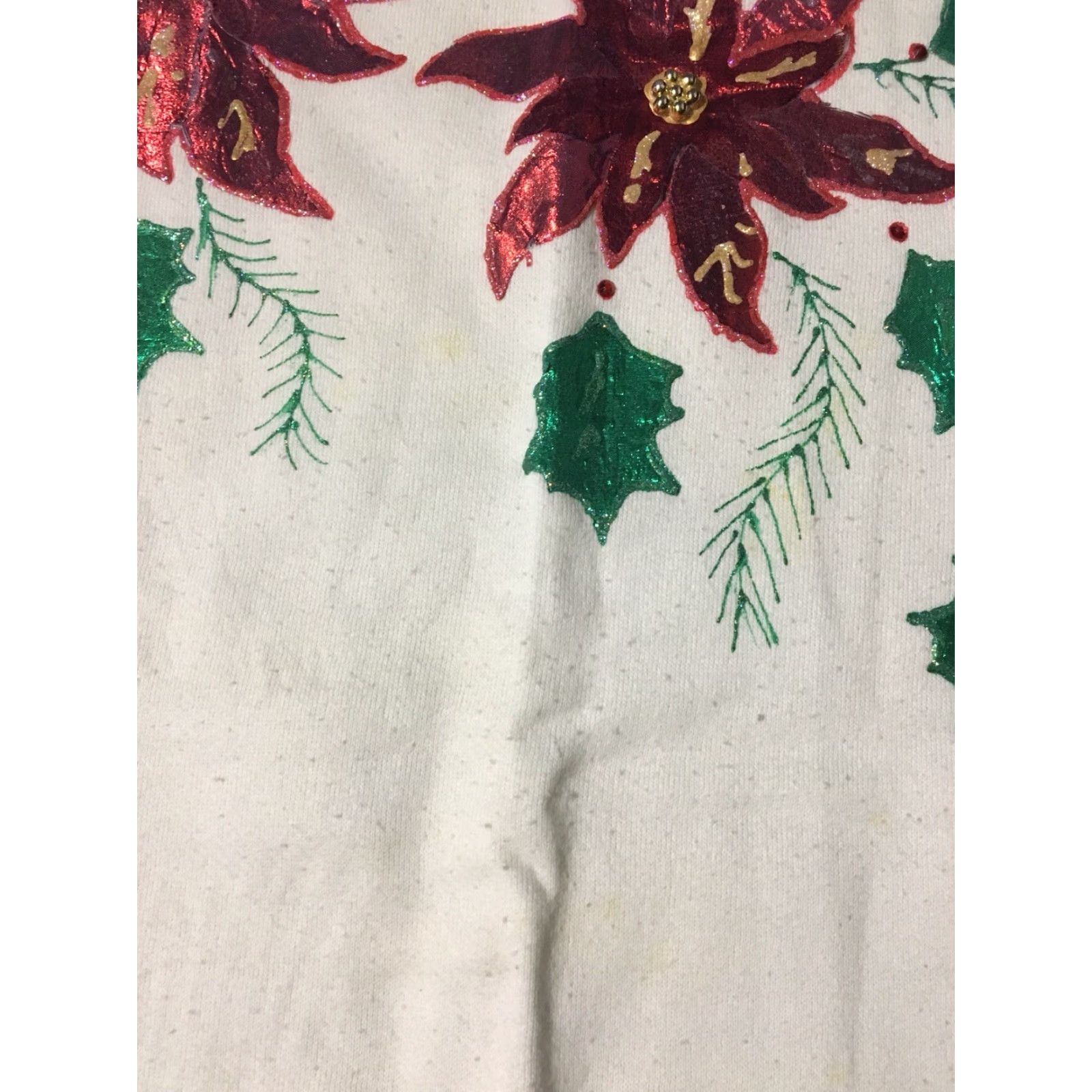 Vintage Vtg 90s Flowers Leaves Sweatshirt M White Men Adult M Crewneck USA Outdoor Grunge Vaporwave 80s 90s Nature Art Flower Size US M / EU 48-50 / 2 - 5 Thumbnail