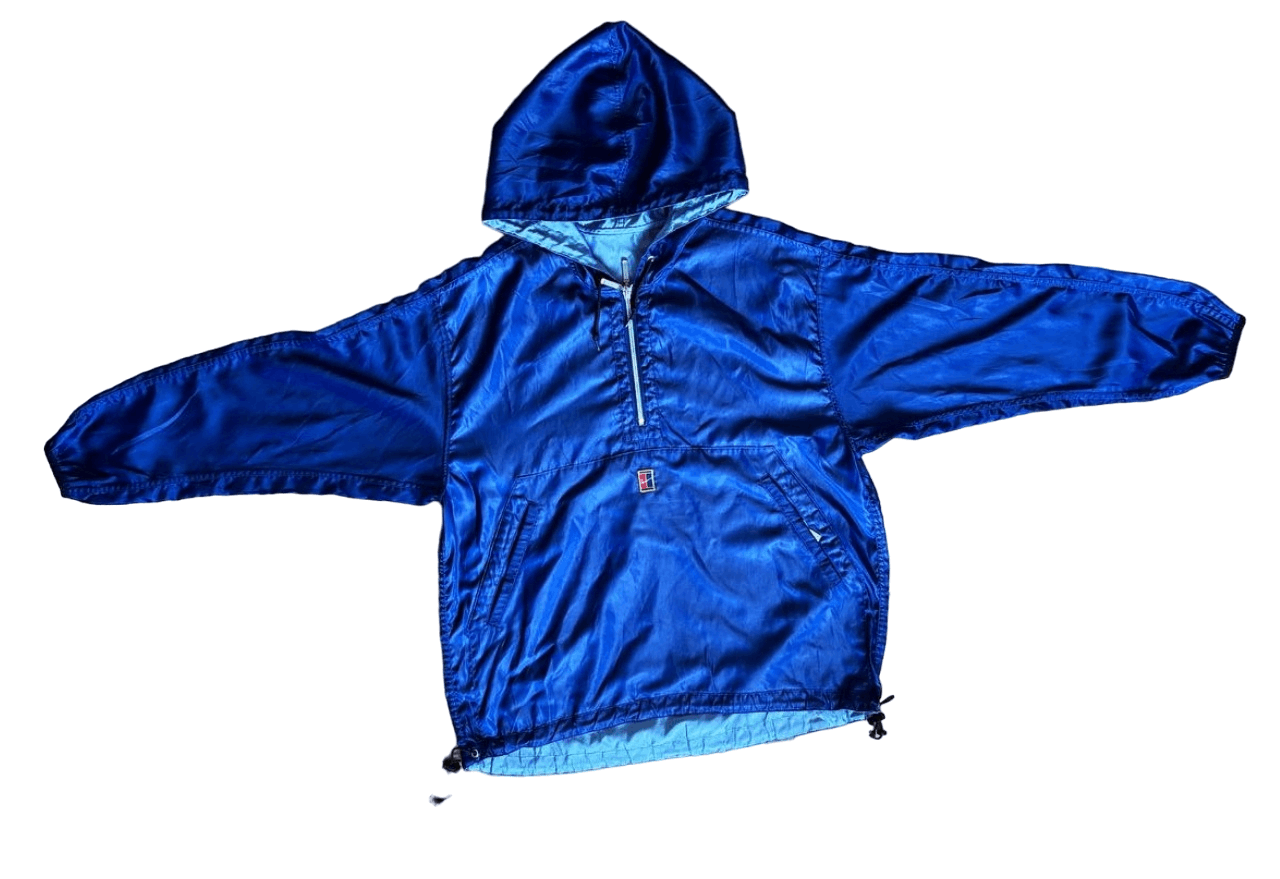 Nike × Vintage Vintage Nike Court Dual sided Anorak Jacket M Size US M / EU 48-50 / 2 - 1 Thumbnail