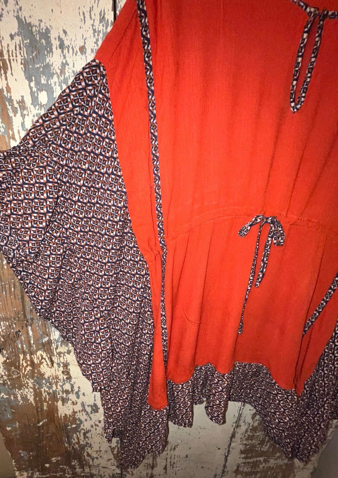Etro Entro Boho Tunic Poncho top Batwing sleeve size Medium Size M / US 6-8 / IT 42-44 - 4 Thumbnail