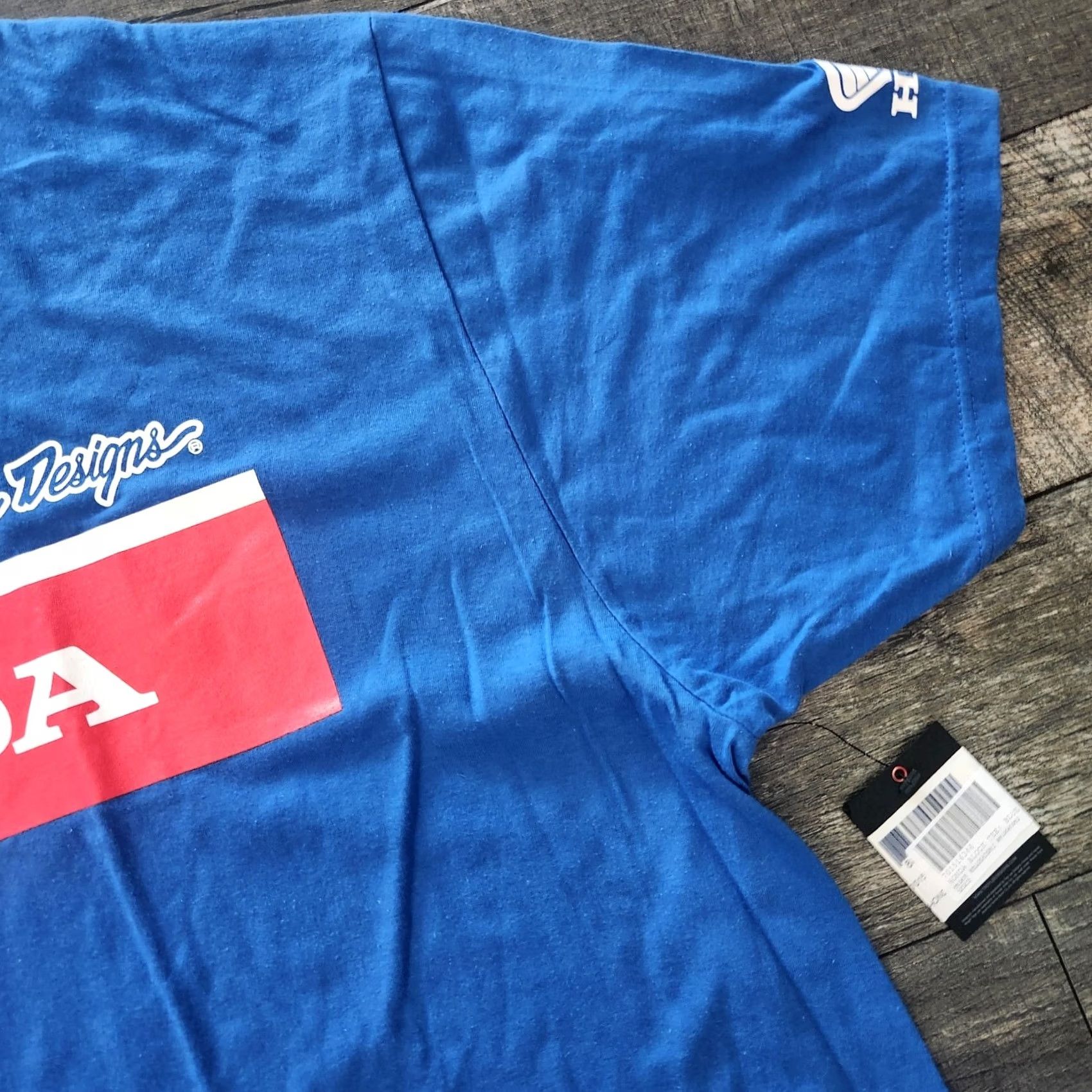 Vintage Troy Lee Designs Honda T Shirt Tee Mens 2XL XXL BLUE NEW W/ TAGS Size US XXL / EU 58 / 5 - 6 Thumbnail