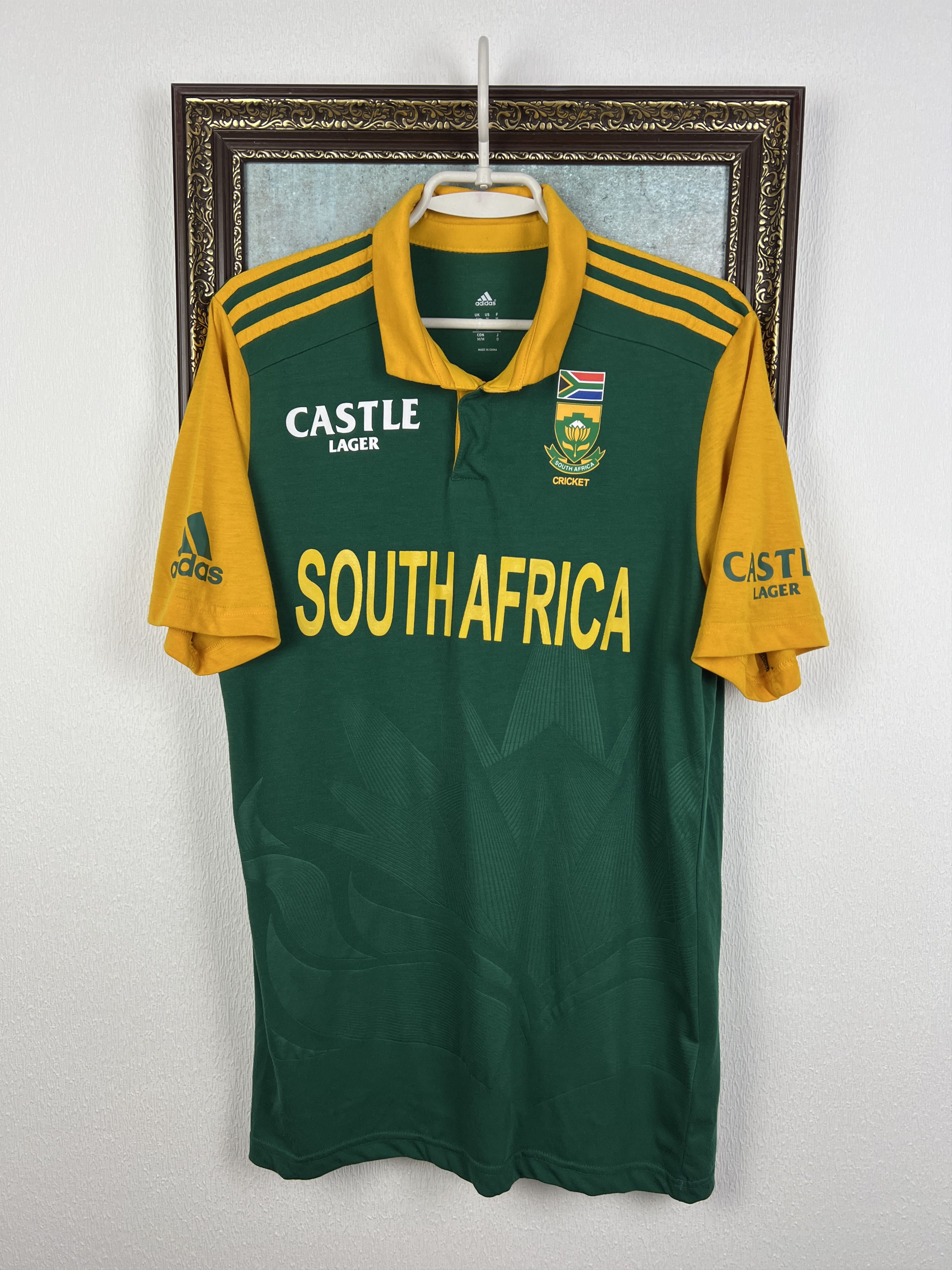 Adidas Vintage Adidas South Africa Cricket Jersey Shirt Rare Trikot Size US M / EU 48-50 / 2 - 1 Thumbnail