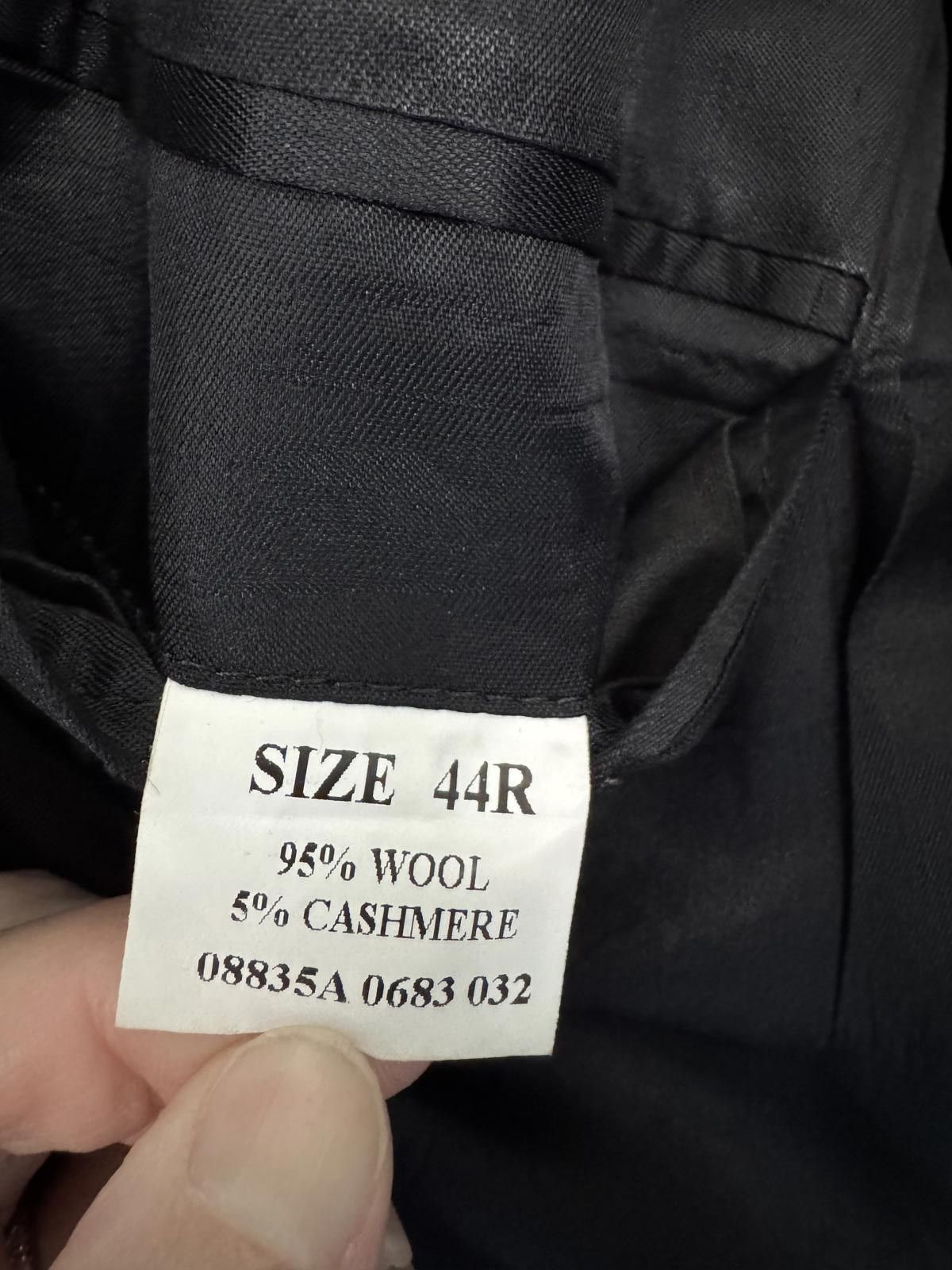 Jos. A. Bank Jos. A. Bank Men's Gray Houndstooth Blazer and Pants-44R Size 44R - 5 Thumbnail